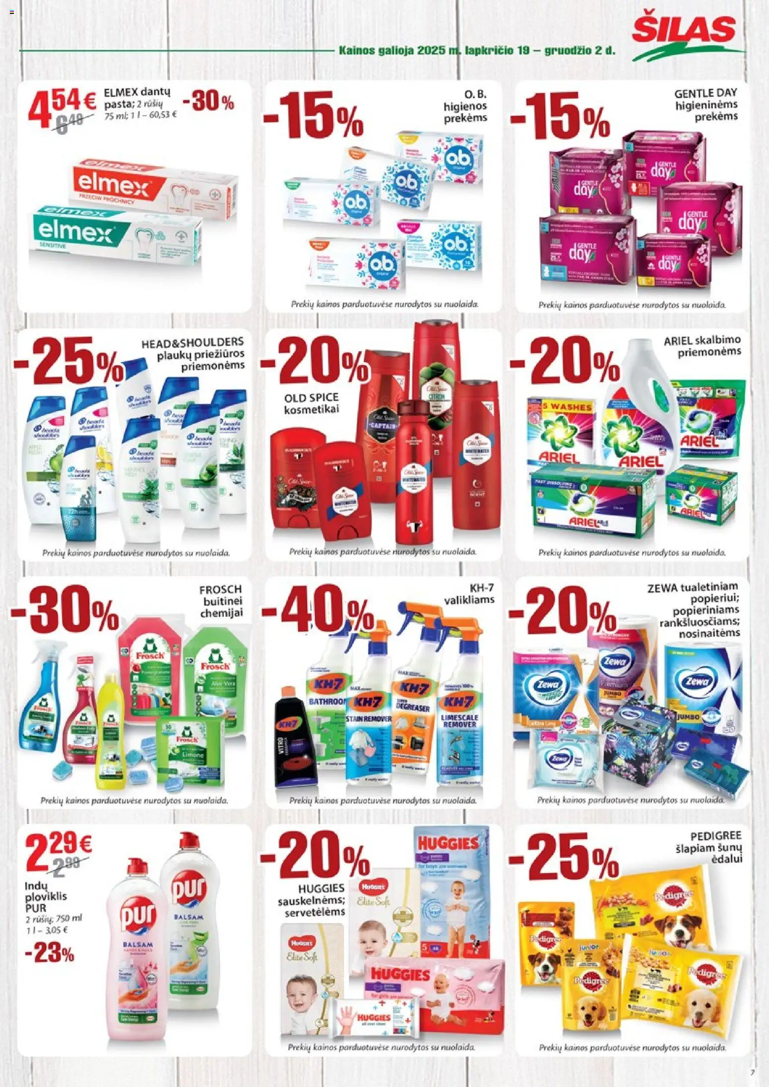 Šilas akcijos nuo 19.11.2025 | Puslapis: 7 | Prekių: Ploviklis