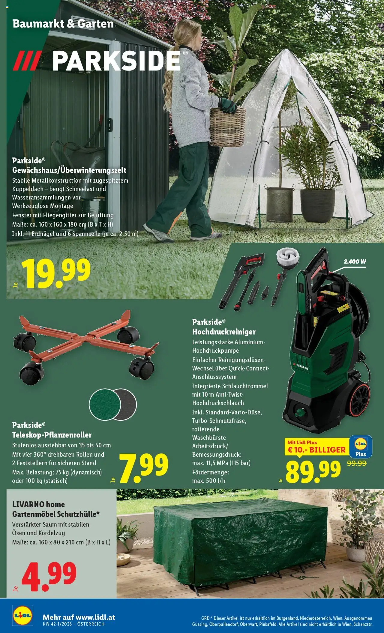 Lidl - Eisenstadt, Ebenfurth, Mattersburg gültig ab 09.10.2025 | Seite: 32 | Produkte: Gartenmöbel