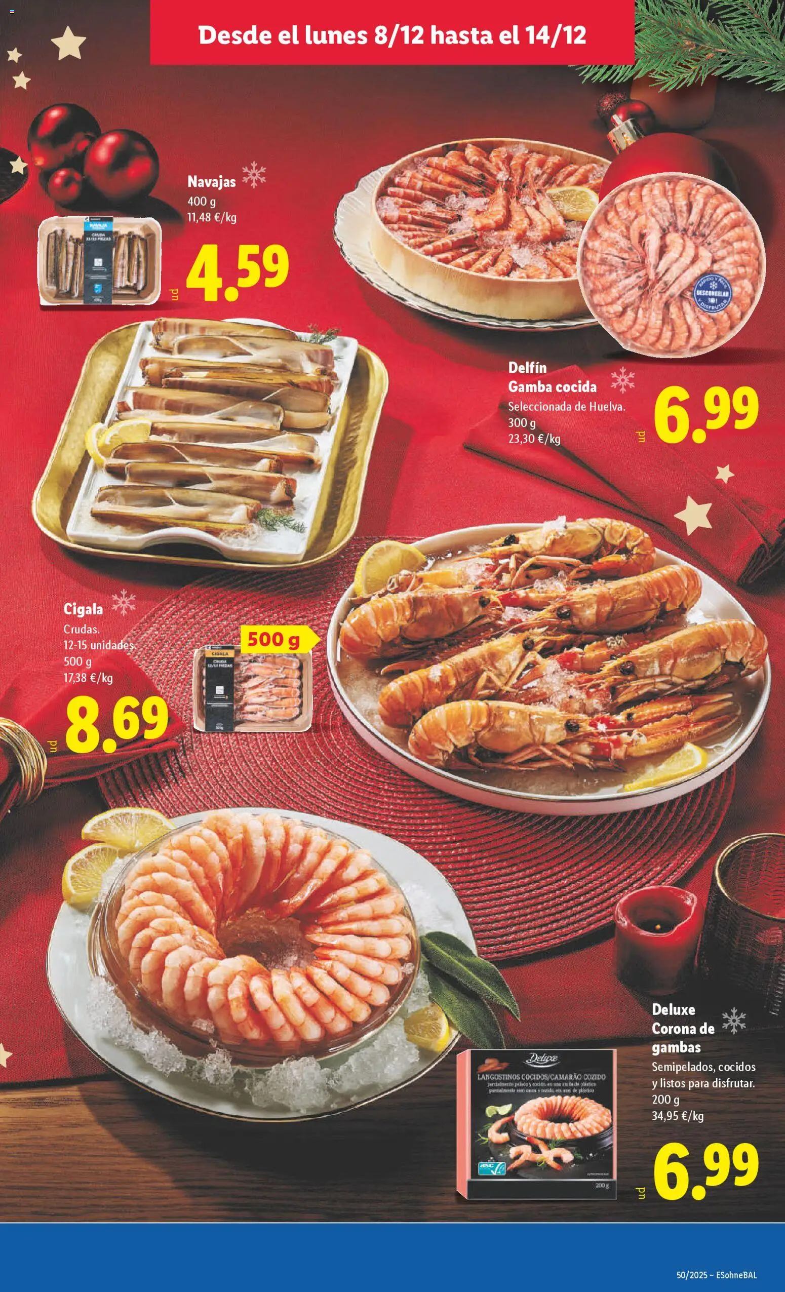 Lidl folleto │ válido desde el 08.12.2025 | Página: 11 | Productos: Gamba