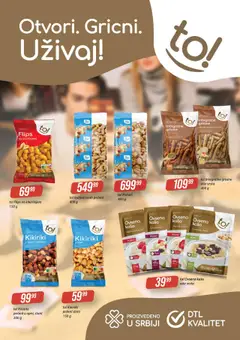 Tekijanka katalog - pregled Tekijanka kataloga - važi od 08.10.2025 | Strana: 2 | Proizvode: Ovsena kaša, Indijski orah, Pistaći, Orah