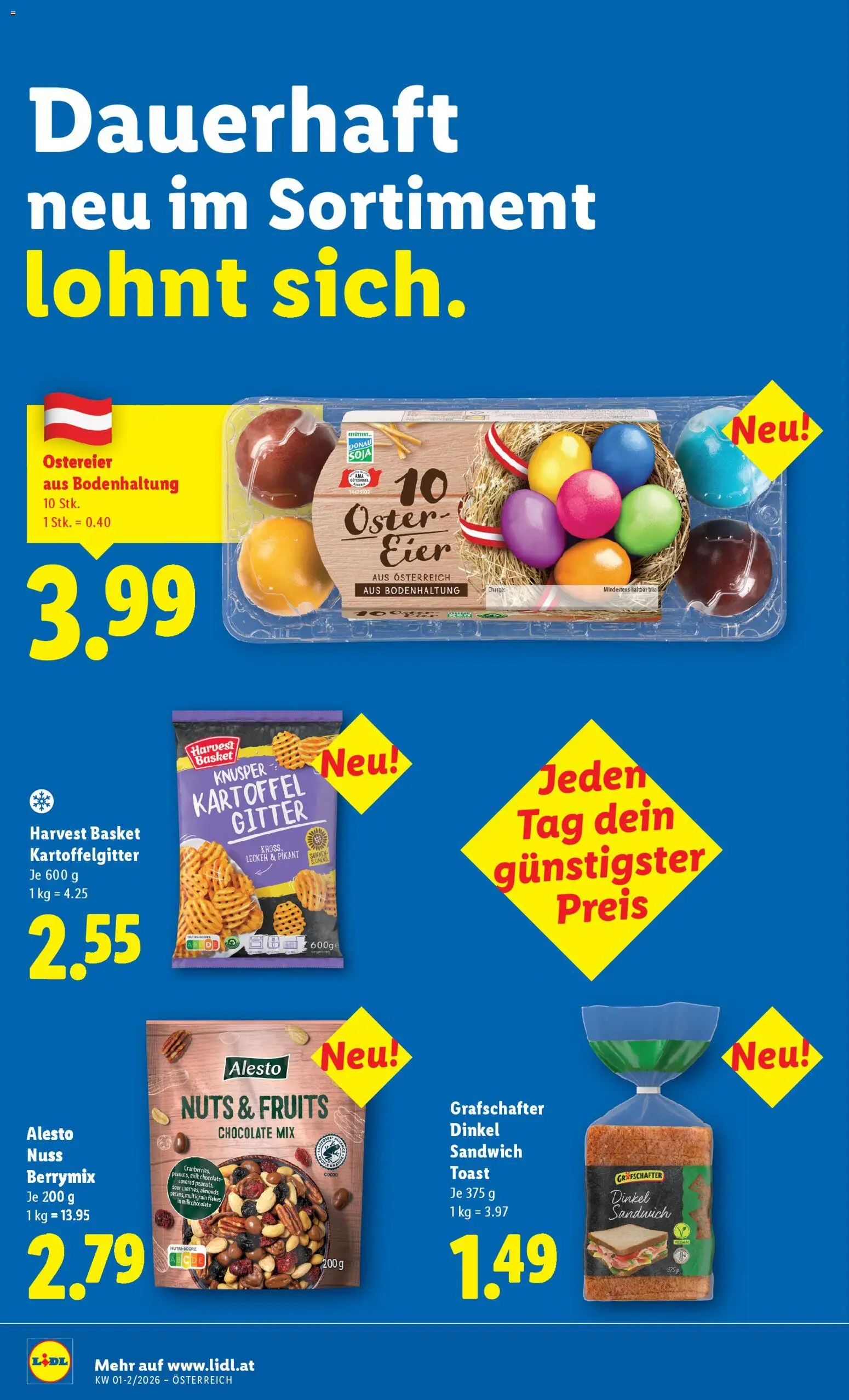 Lidl Flugblatt gültig ab 05.02.2026 | Seite: 47 | Produkte: Eier