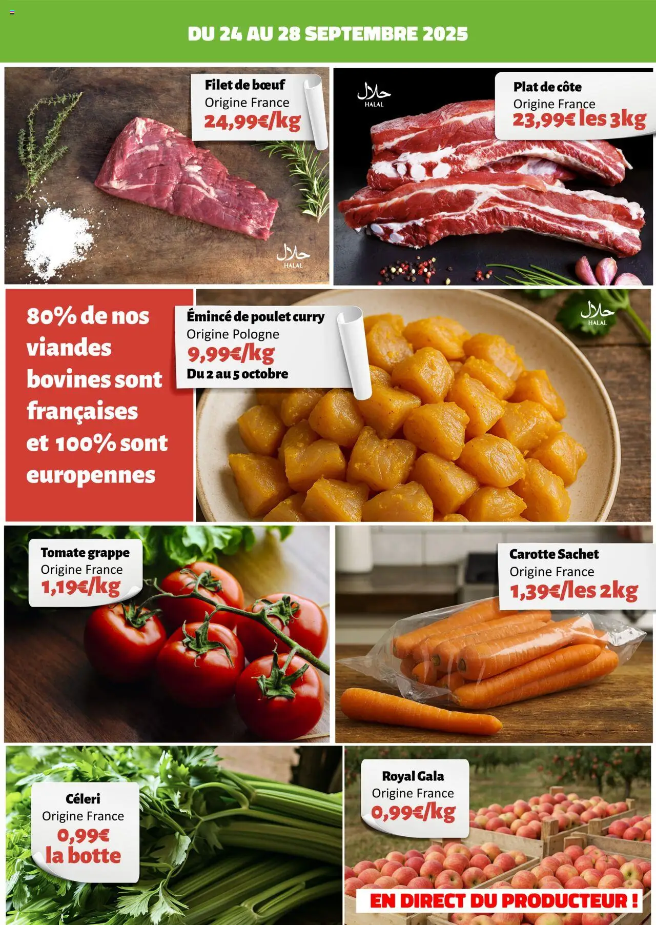  | Page: 2 | Produits: Tomate grappe, Curry, Carotte