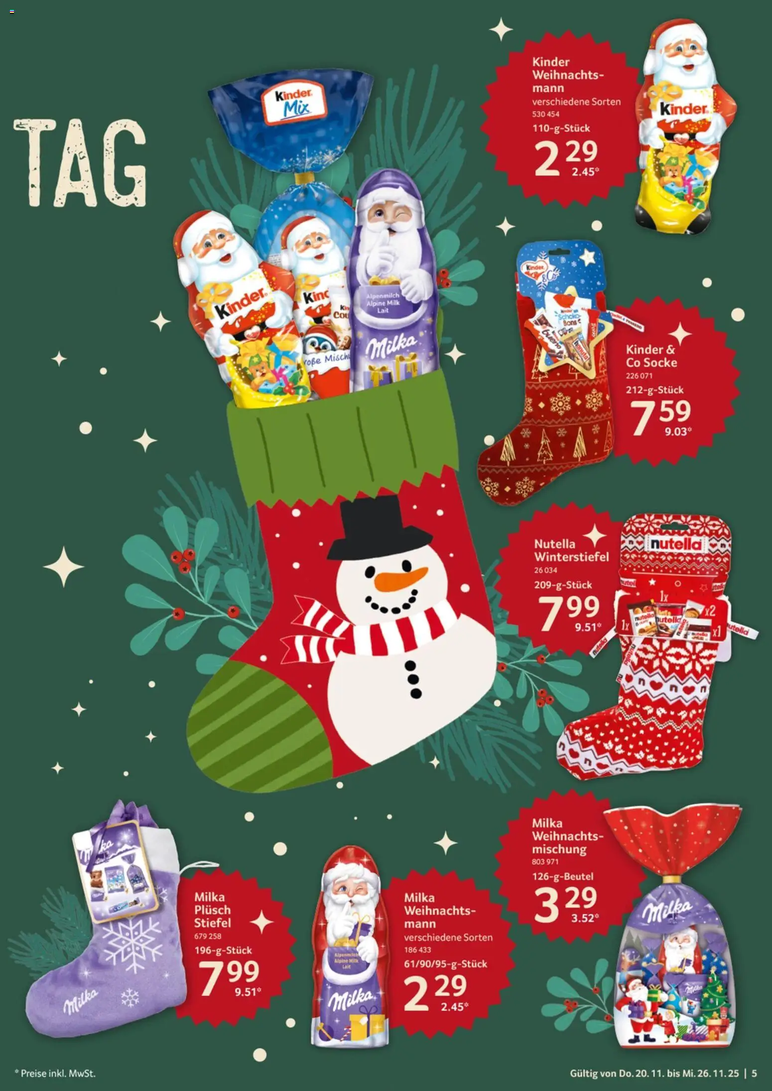 Selgros - Black Friday – gültig ab 20.11.2025 | Seite: 5 | Produkte: Milka, Nutella, Stiefel