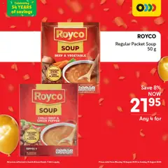 Makro Birthday Deals Pantry │ valid from 18.08.2025 | Page: 11 | Products: Soup, Salt, Pepper, Chilli