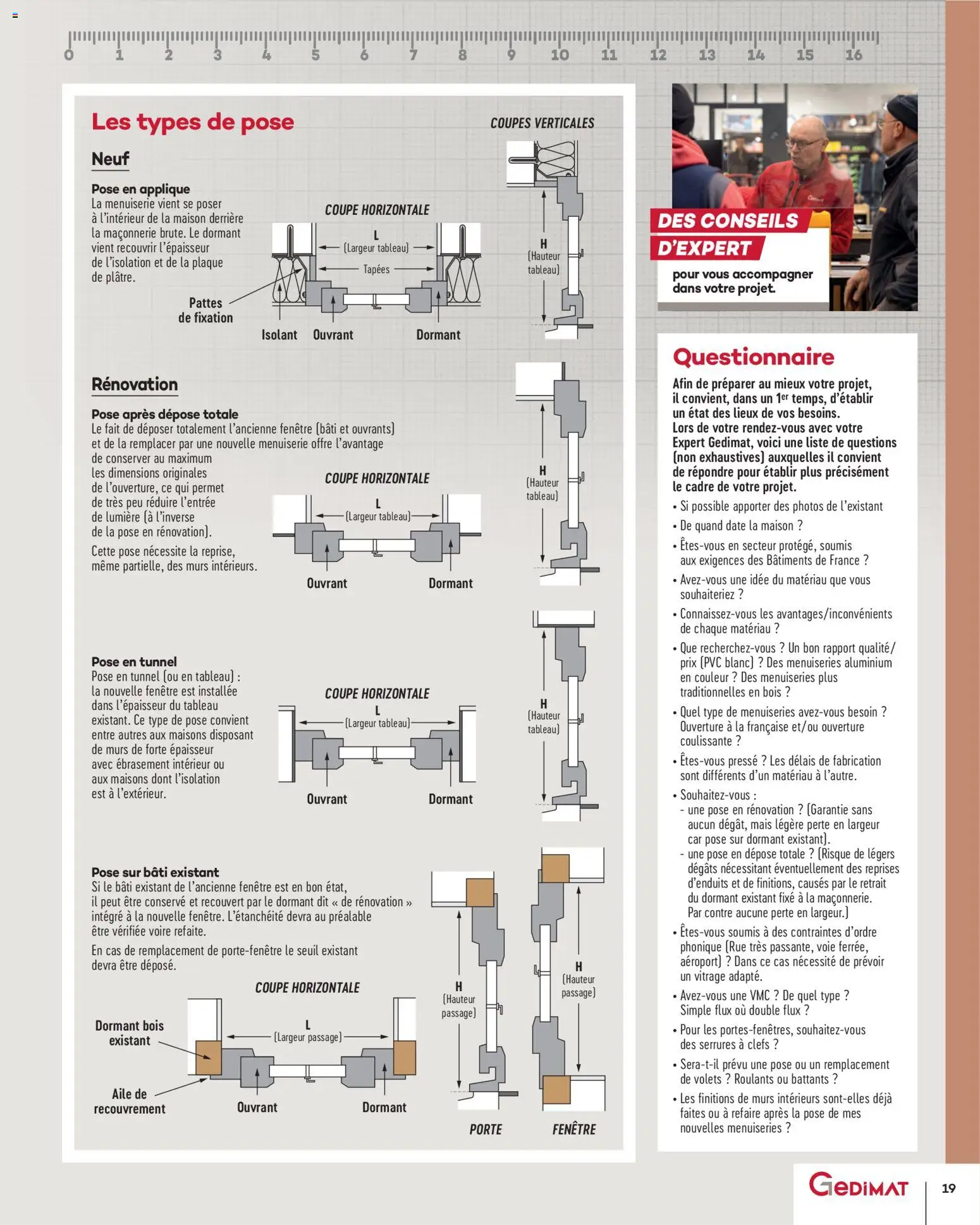 {H1} | Page: 19 | Produits: Mais, Porte, Cadre