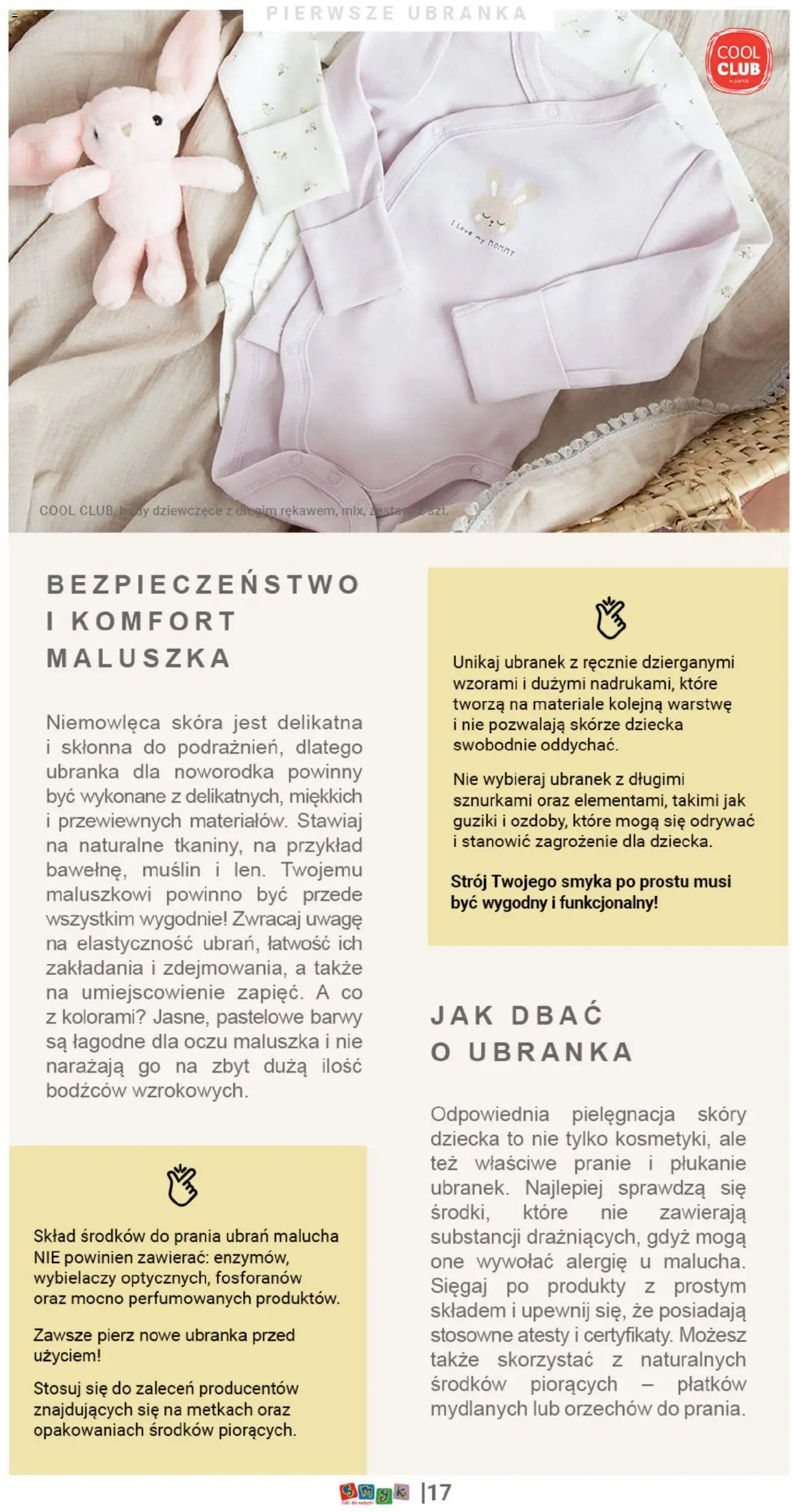 Smyk Gazetka - Welcome Little One od 24.04.2025 | Strona: 17 | Produkty: Body