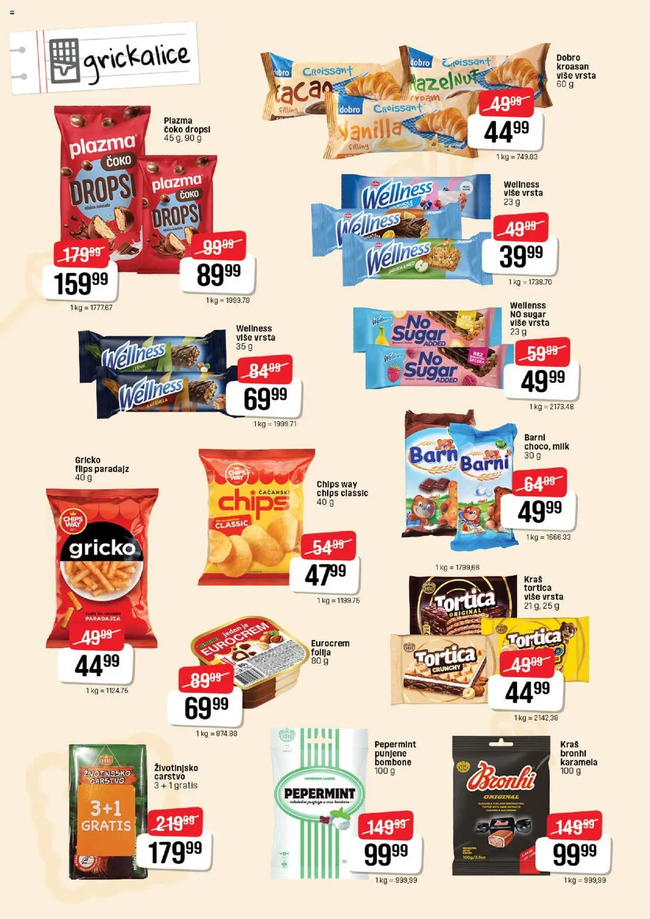 Super DIS katalog - važi od 13.08.2025 | Strana: 22 | Proizvode: Bombone, Plazma, Kroasan, Paradajz