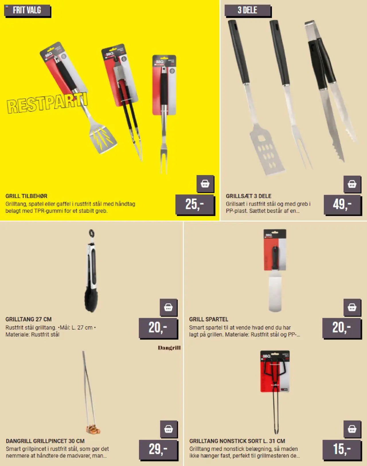 Harald Nyborg tilbudsavis – gyldig fra 01.01.2026 | Side: 9 | Produkter: Søm, Grill