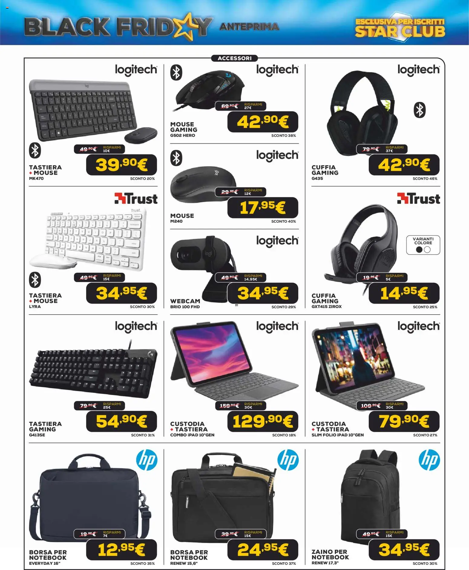 Volantino Euronics del 31.10.2025 | Pagina: 31 | Prodotti: Notebook, Mouse, Borsa, Ipad