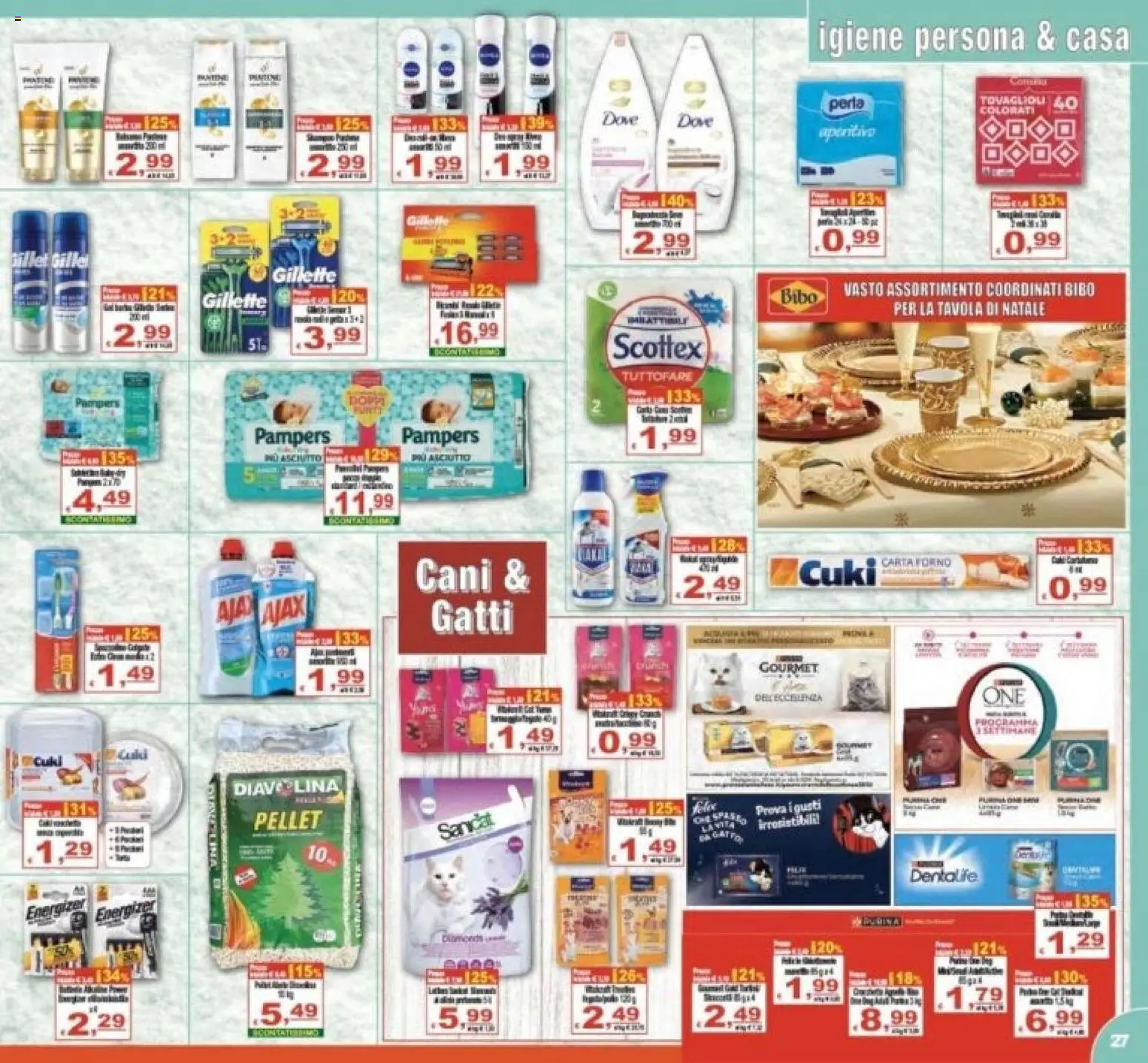 Volantino CTS del 06.12.2025 | Pagina: 27 | Prodotti: The, Pampers, Forno, Carta forno