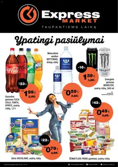 Express market leidinys galioja nuo 29.03.2026