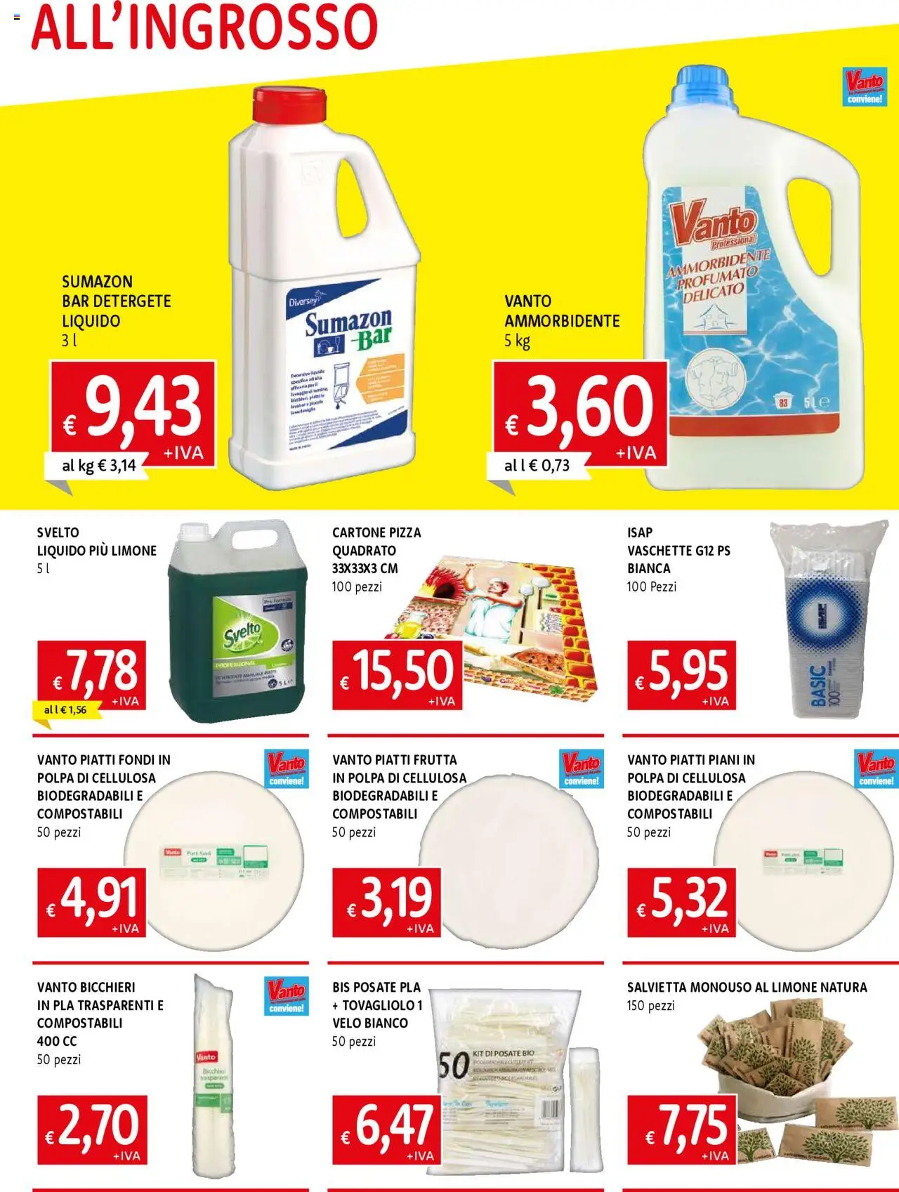 Volantino Galassia del 20.10.2025 | Pagina: 7 | Prodotti: Posate, Pizza, Limone, Vaschette
