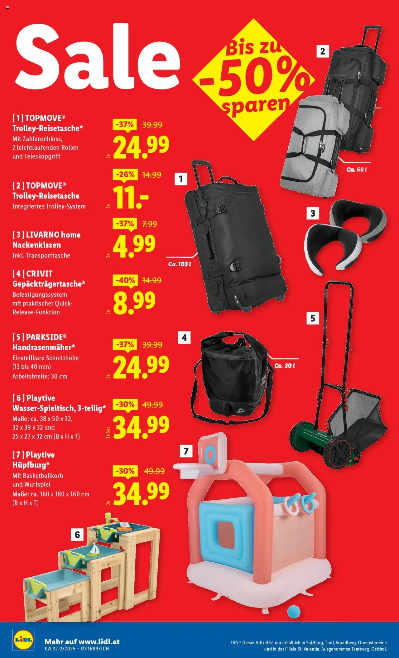 Lidl Flugblatt - Altenmarkt im Pongau, St. Johann im Pongau, Zell am See gültig ab 07.08.2025 | Seite: 18