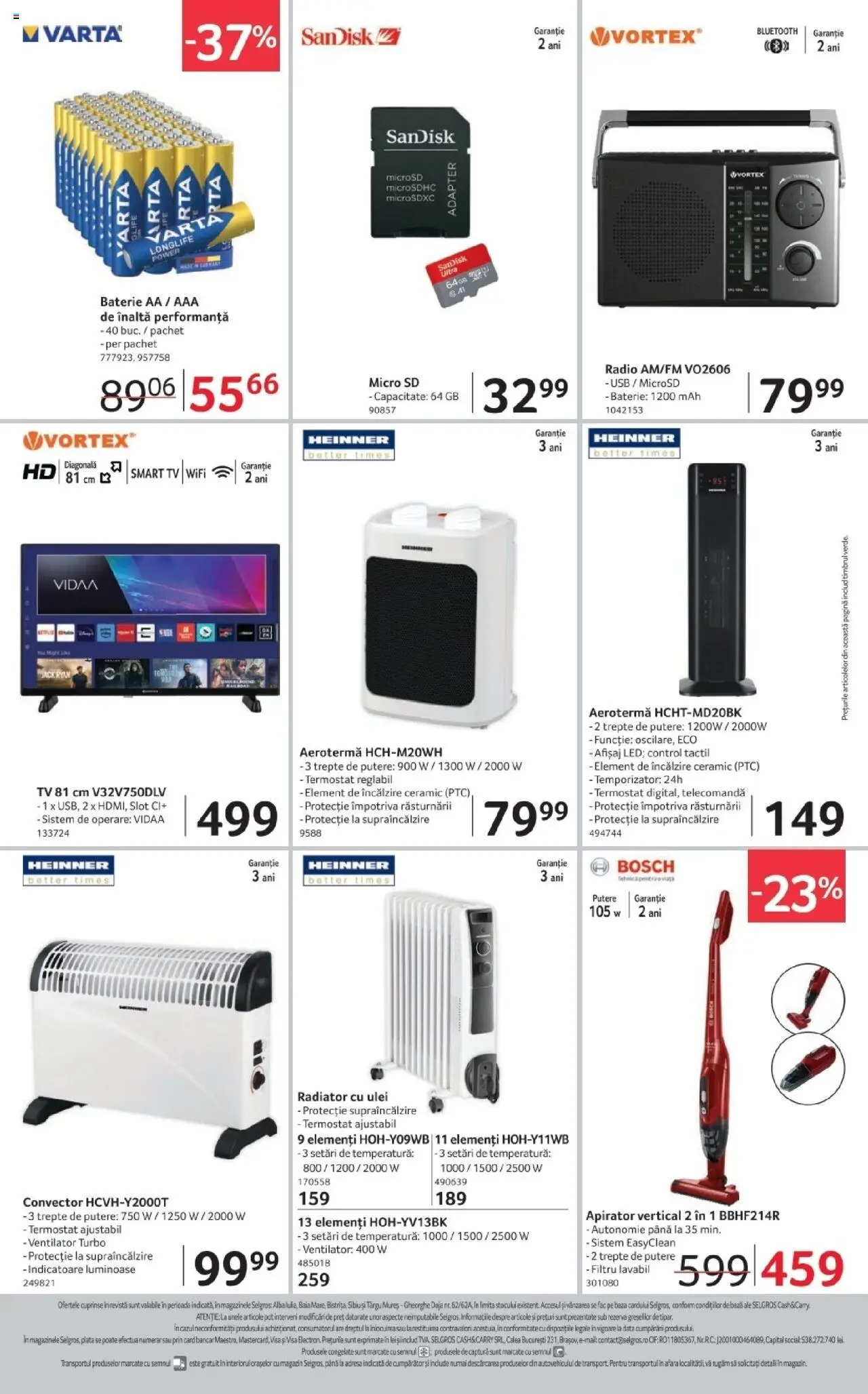 Noul catalog Selgros – valabil de la 17.10.2025 | Pagină: 24 | Produse: Radio, Usb, Ventilator, Ulei