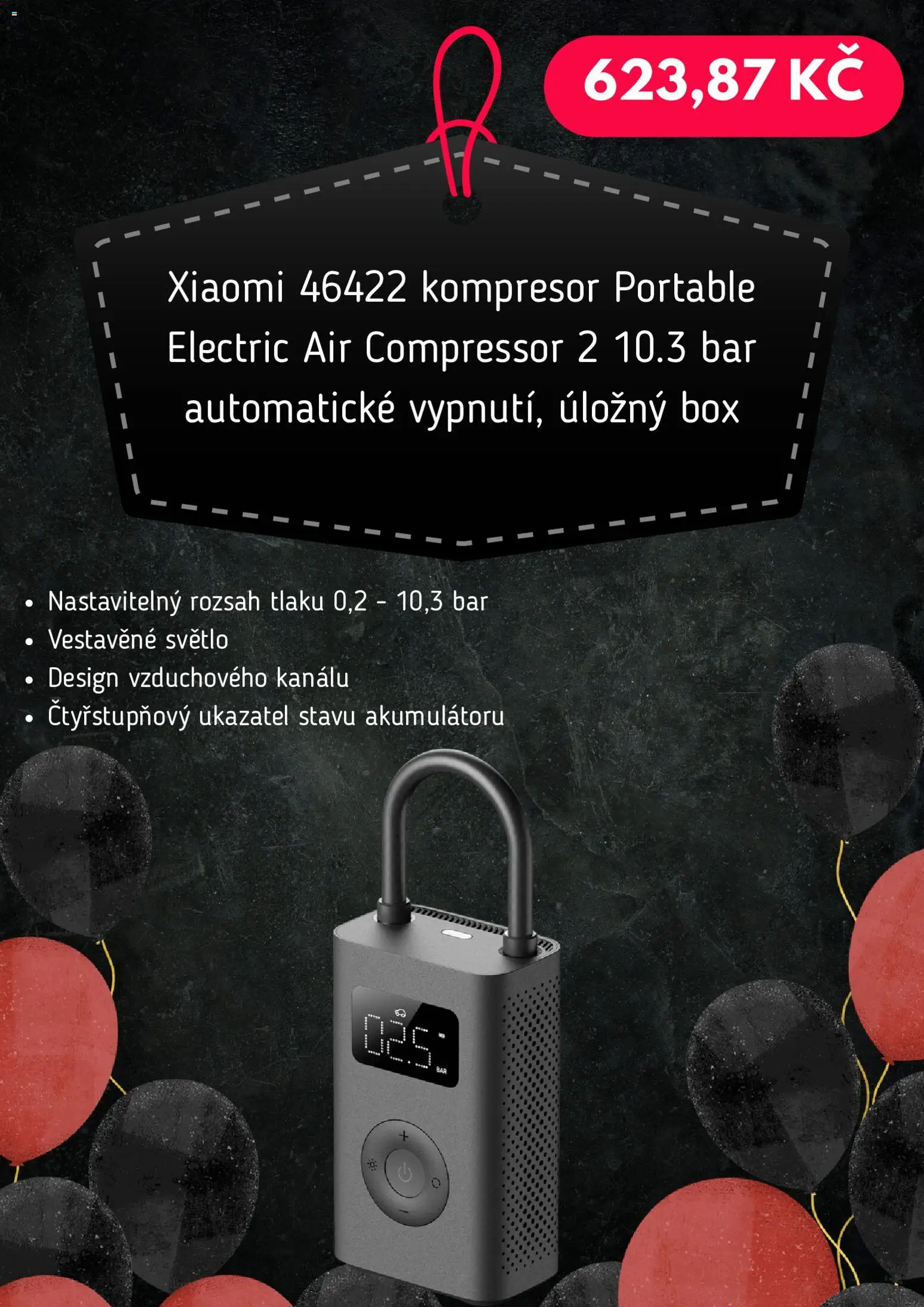 Conrad Black Friday od 24.11.2025 | Strana: 6 | Produkty: Box, Úložný box, Kompresor, Xiaomi