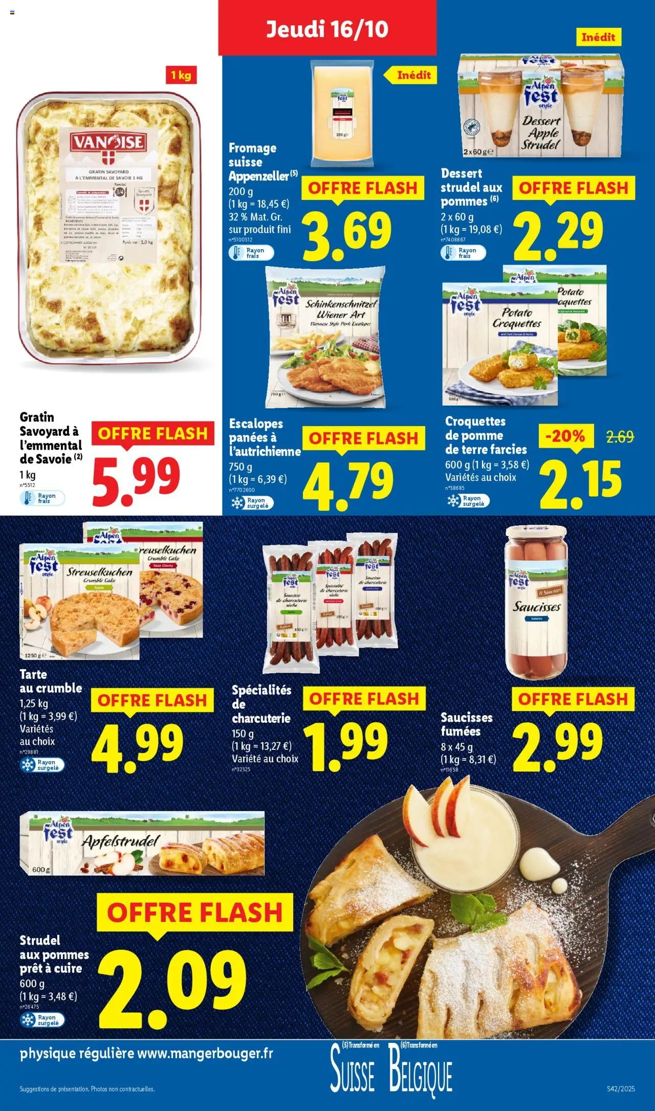 {H1} | Page: 33 | Produits: Pomme, Poids, Pomme de terre, Saucisse