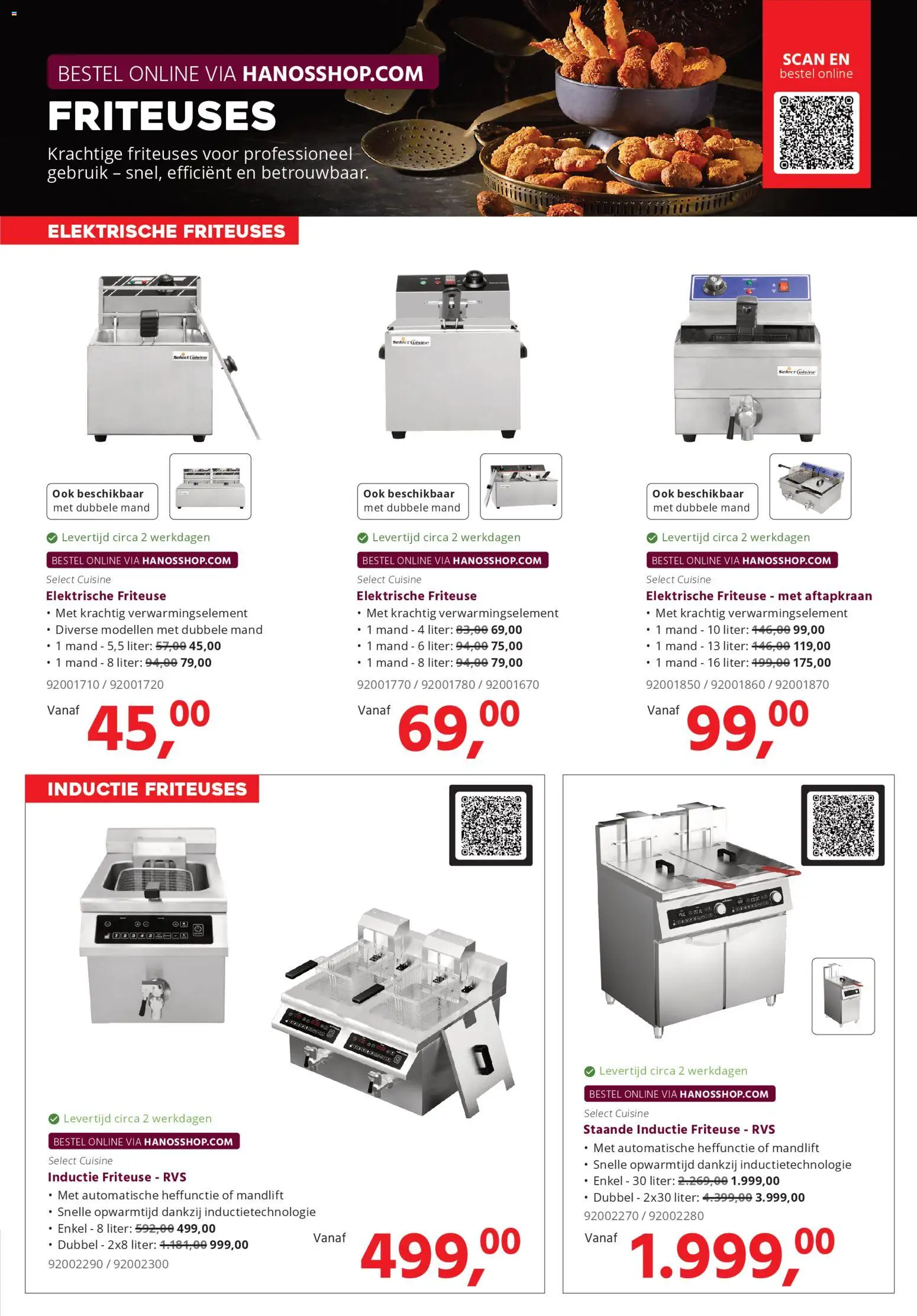 {H1} | Pagina: 5 | Producten: Friteuse, Mand