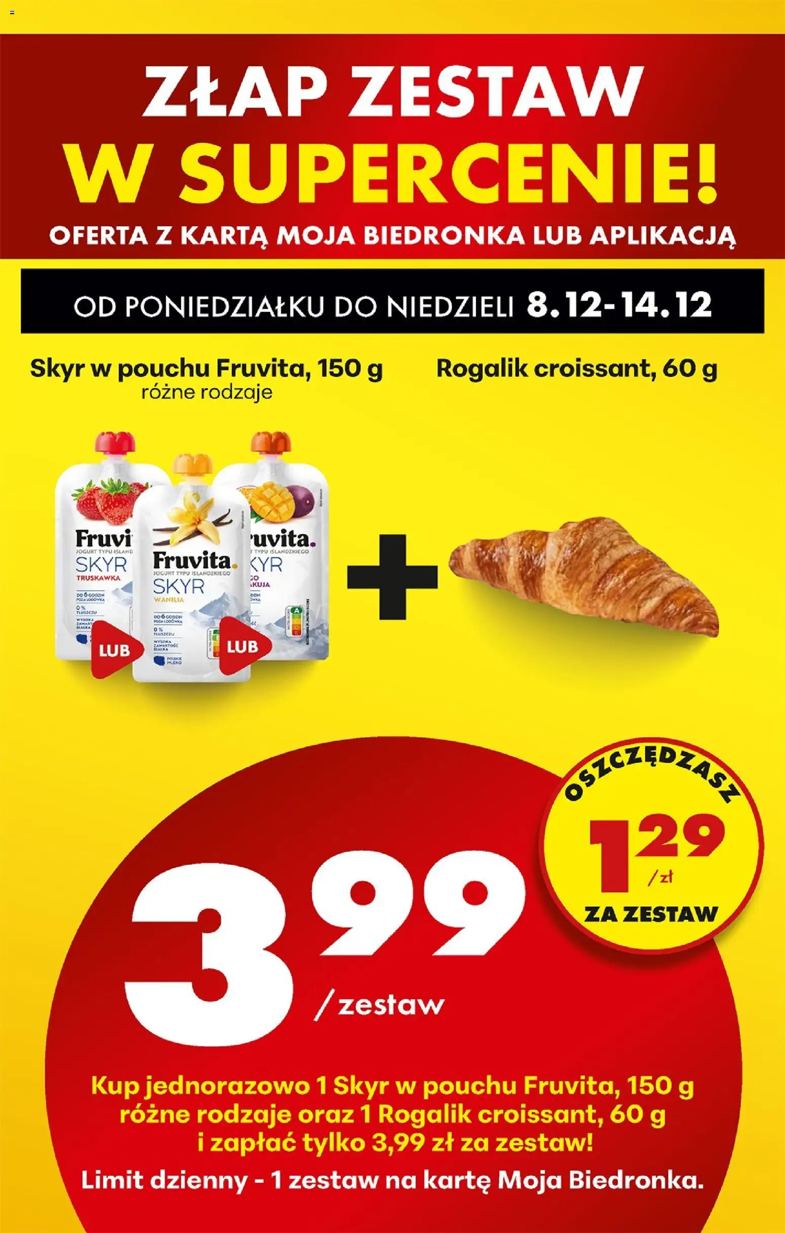 Biedronka gazetka od 08.12.2025 | Strona: 26 | Produkty: Karta, Jogurt, Skyr