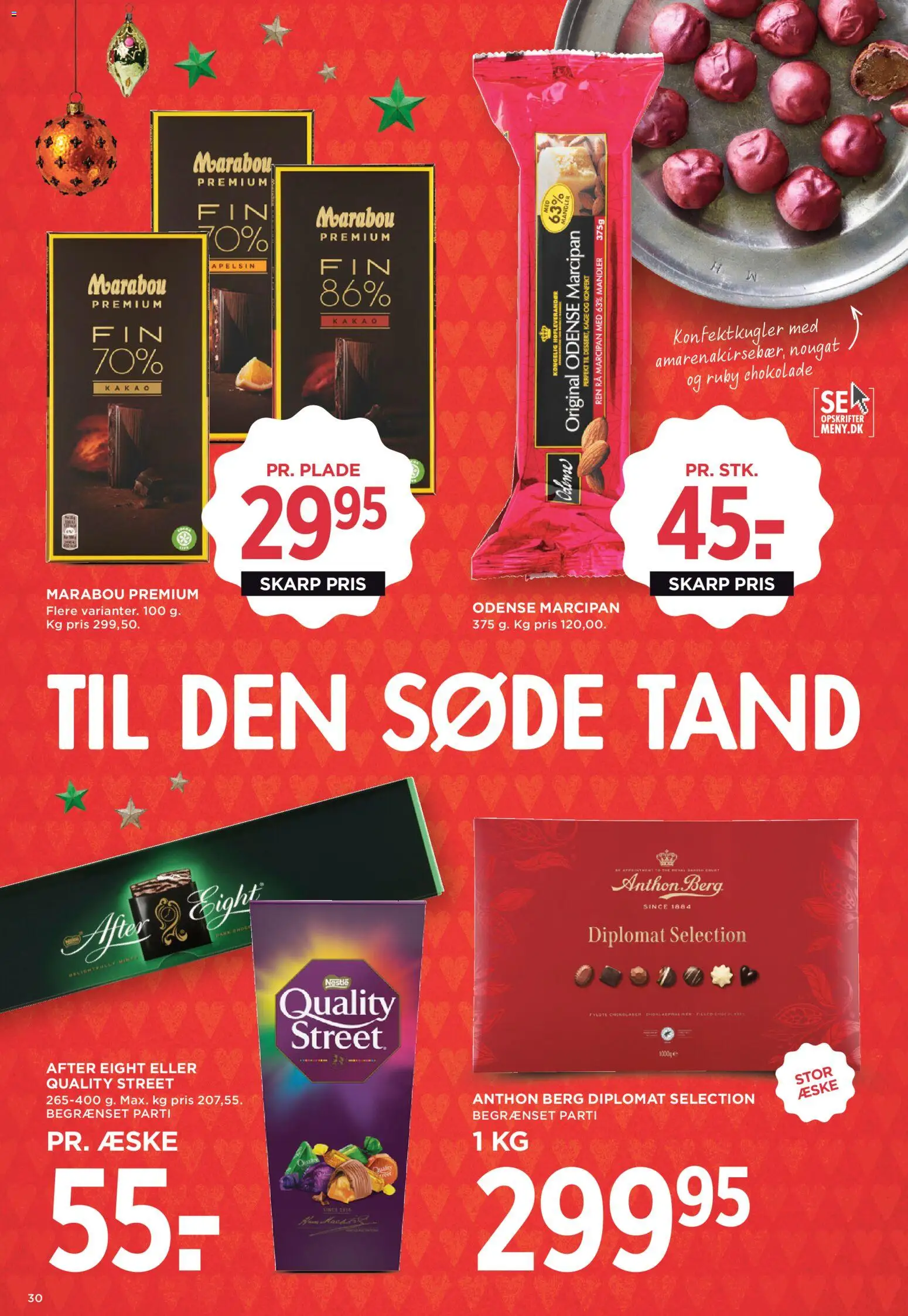 Meny tilbudsavis – gyldig fra 12.12.2025 | Side: 44 | Produkter: Chokolade, Mandler, Kakao, Marcipan