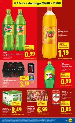 Joi Sumo de Laranja, Sumo de Laranja, Emb. 1,5 L, Por tempo limitado │ válido de 25.08.2025 | Página: 39