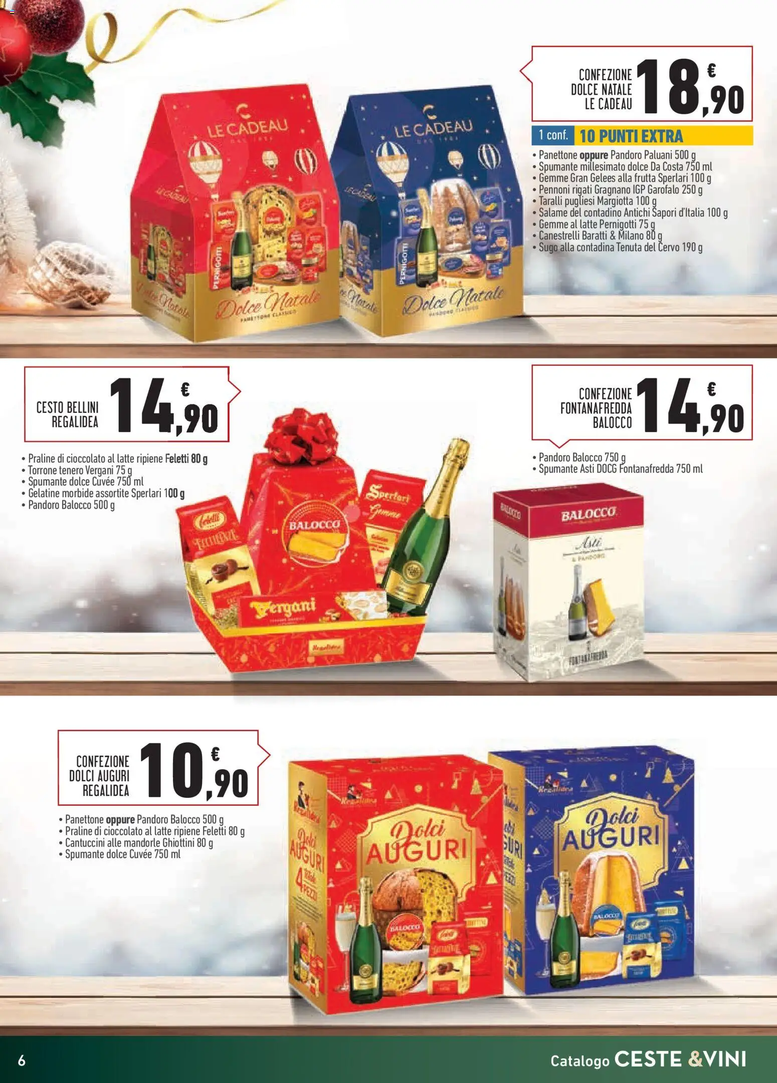 Volantino Conad del 06.11.2025 | Pagina: 6 | Prodotti: Cioccolato, Latte, Mandorle, Pandoro