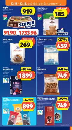 Aldi Akciós újság - amely érvényes a következő dátumtól: 11.12.2025 | Oldal: 13