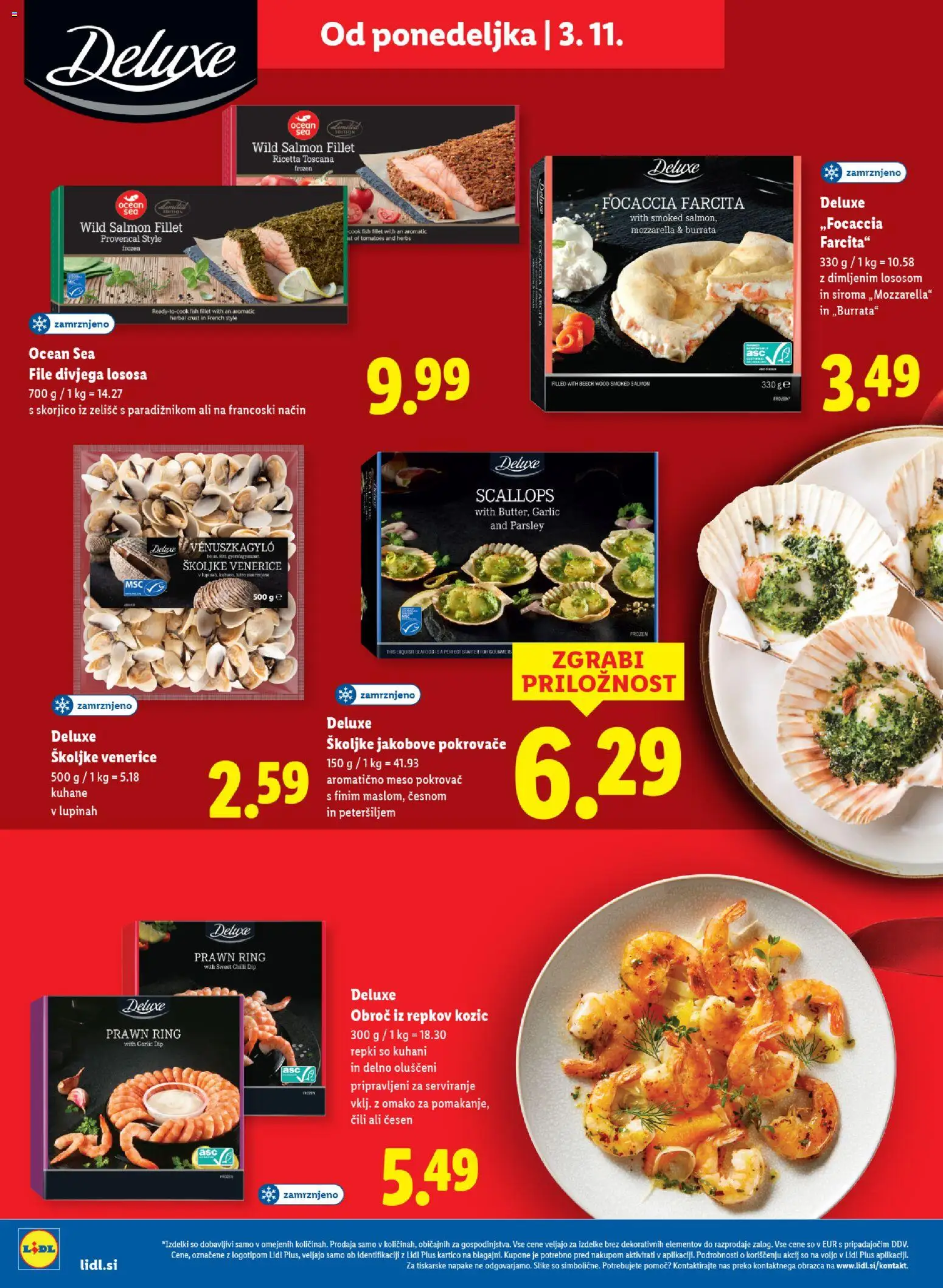Novi Lidl katalog ponudbe – veljaven od 29.10.2025 | Stran: 50 | Izdelki: Školjke, Cesen, Cili