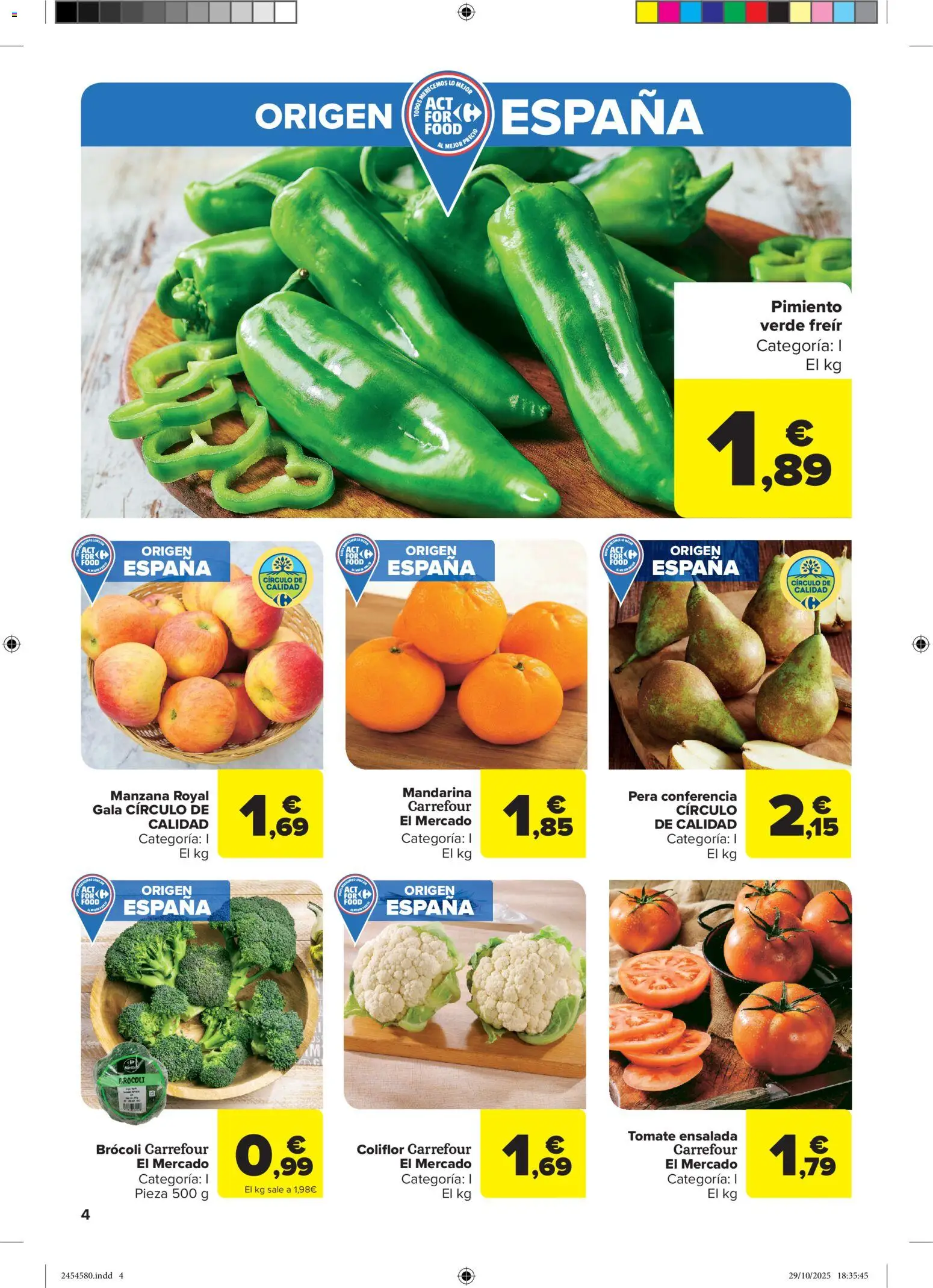 Carrefour folleto │ válido desde el 14.11.2025 | Página: 4 | Productos: Κάδος απορρυμάτων, Manzana, Ensalada