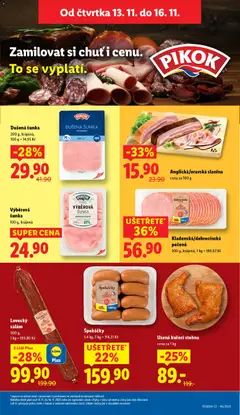 Náhled letáku Anglická/oravská slanina, cena za 100 g od 13.11.2025 | Strana: 15