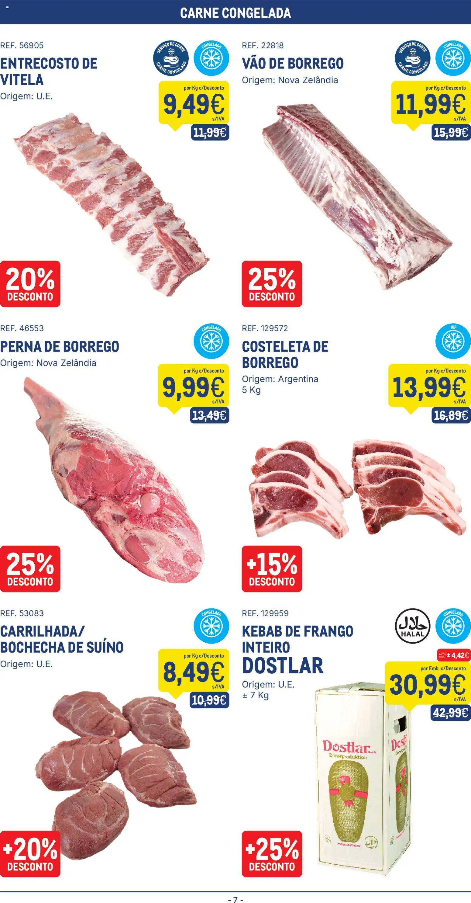 Makro folheto │ válido de 24.02.2026 | Página: 7 | Produtos: Vitela, Frango, Carne