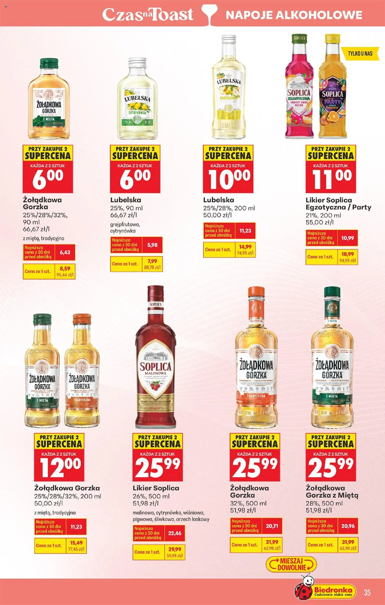 Biedronka Polsko leták - Czas na toast od 09.03.2026 | Strana: 37