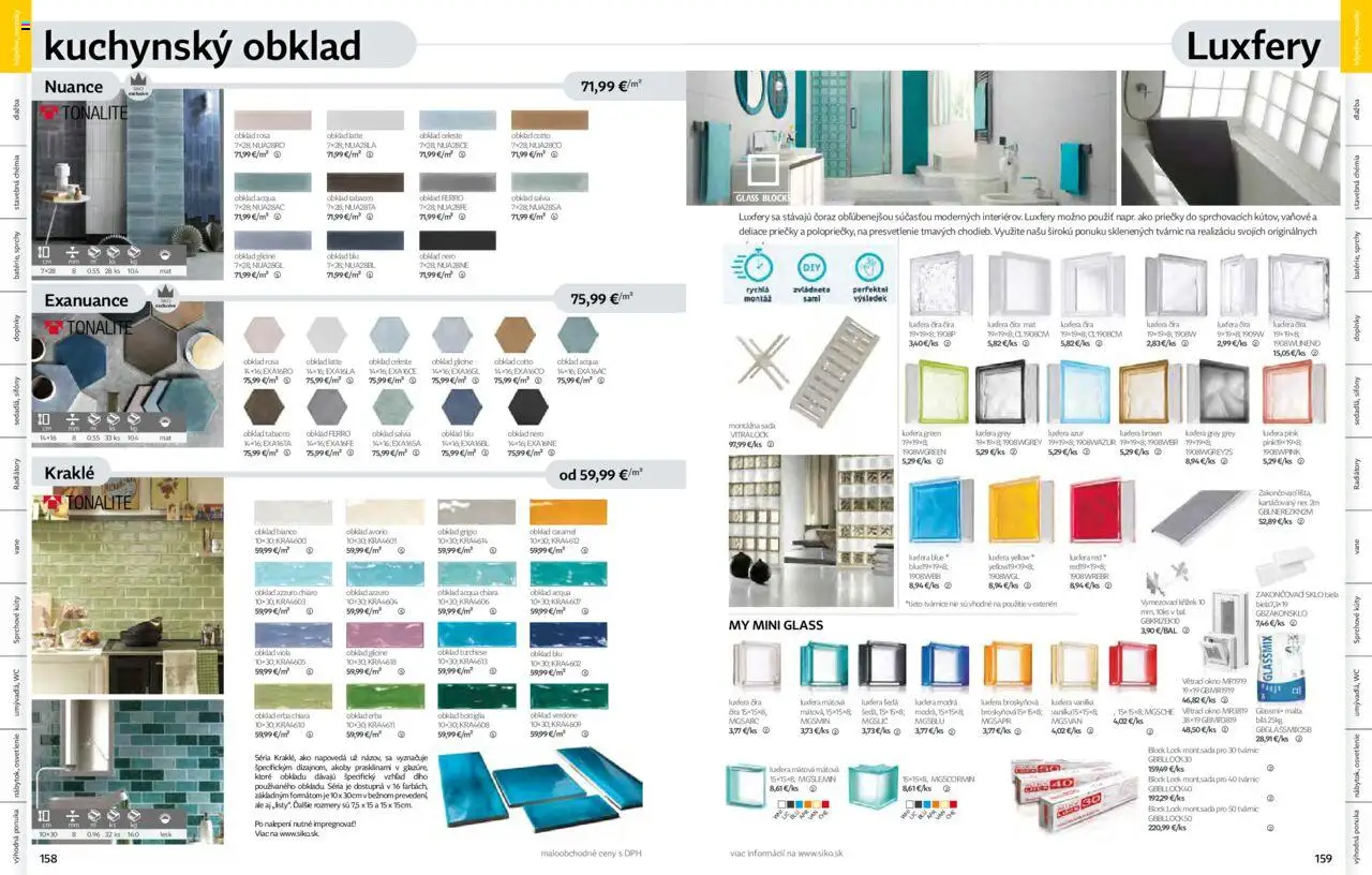 Nové Siko akcie – leták je platný od 01.09.2025 | Strana: 80 | Produkty: Osvetlenie, Radiátory, Obklad