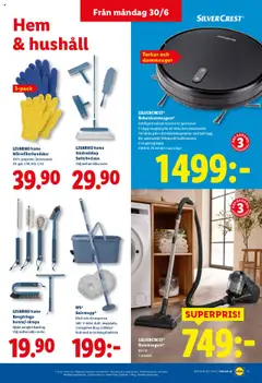 Lidl reklamblad aktuell från 30.06.2025 | Sida: 18 | Produkter: Hink, Kabel
