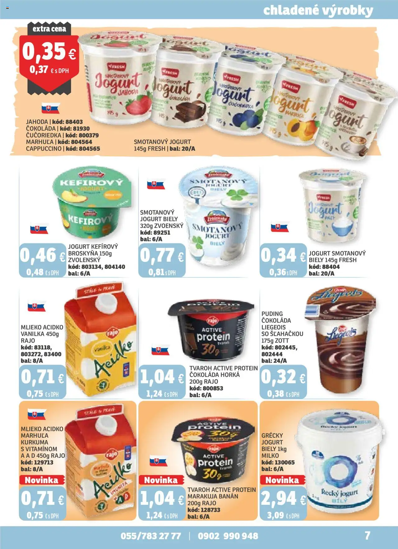 Nové Labaš akcie – leták je platný od 19.09.2025 | Strana: 7 | Produkty: Protein, Čokoláda, Tvaroh, Kurkuma