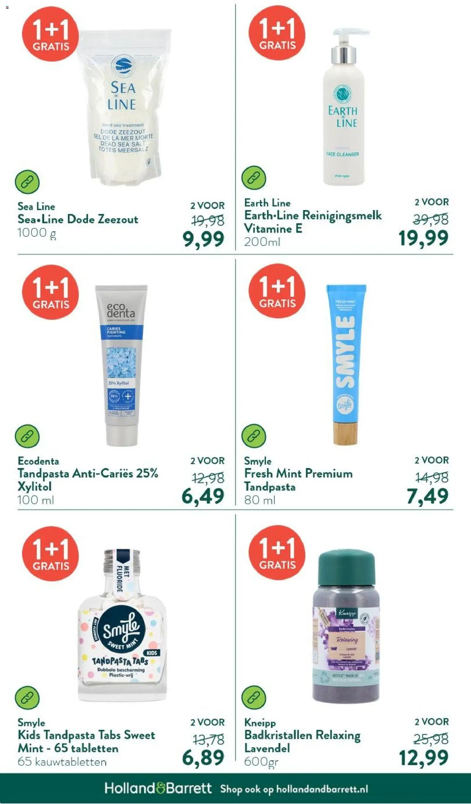 {H1} | Pagina: 40 | Producten: Tandpasta, Zeezout, La