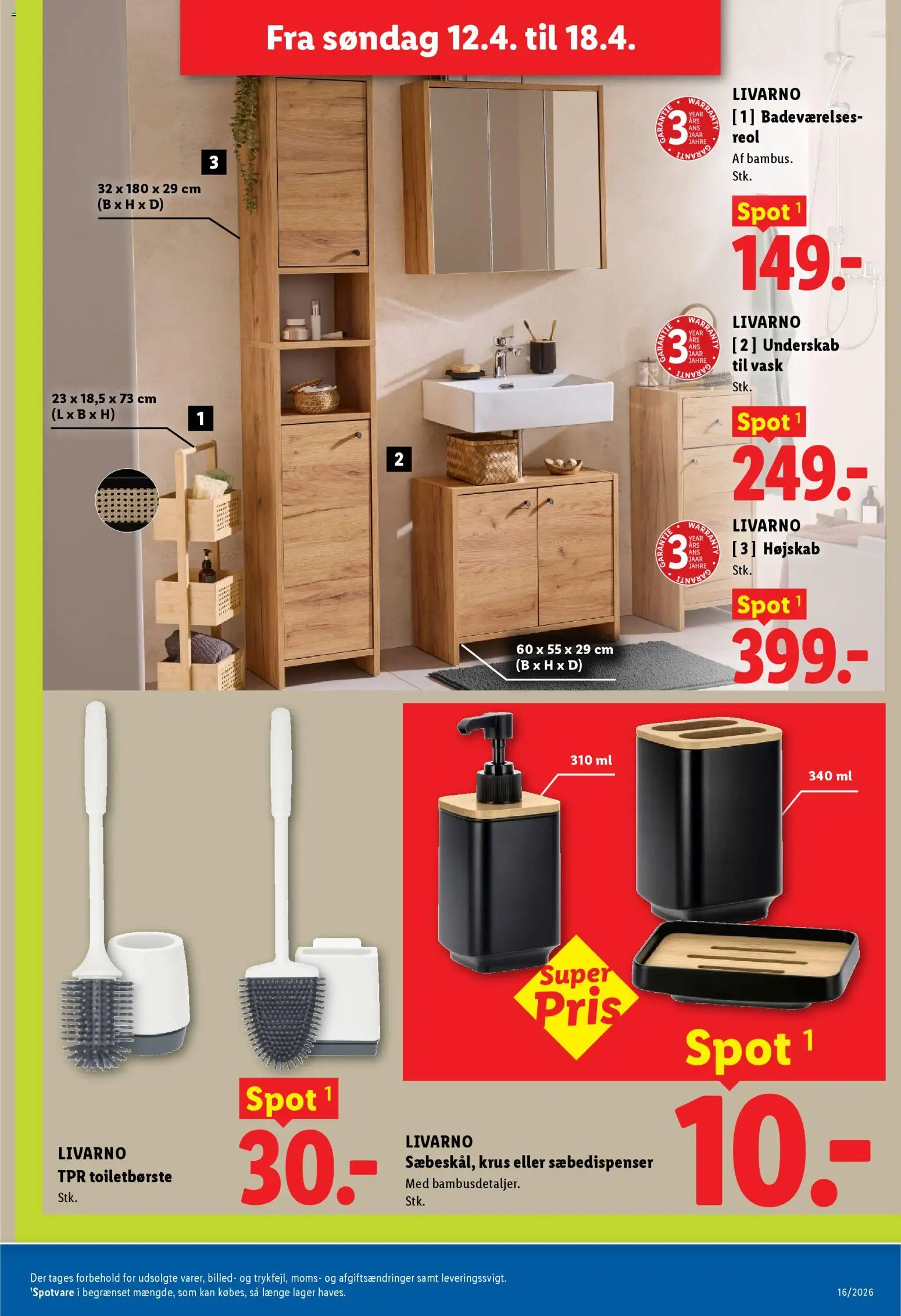 Lidl tilbudsavis – gyldig fra 12.04.2026 | Side: 16 | Produkter: Søm