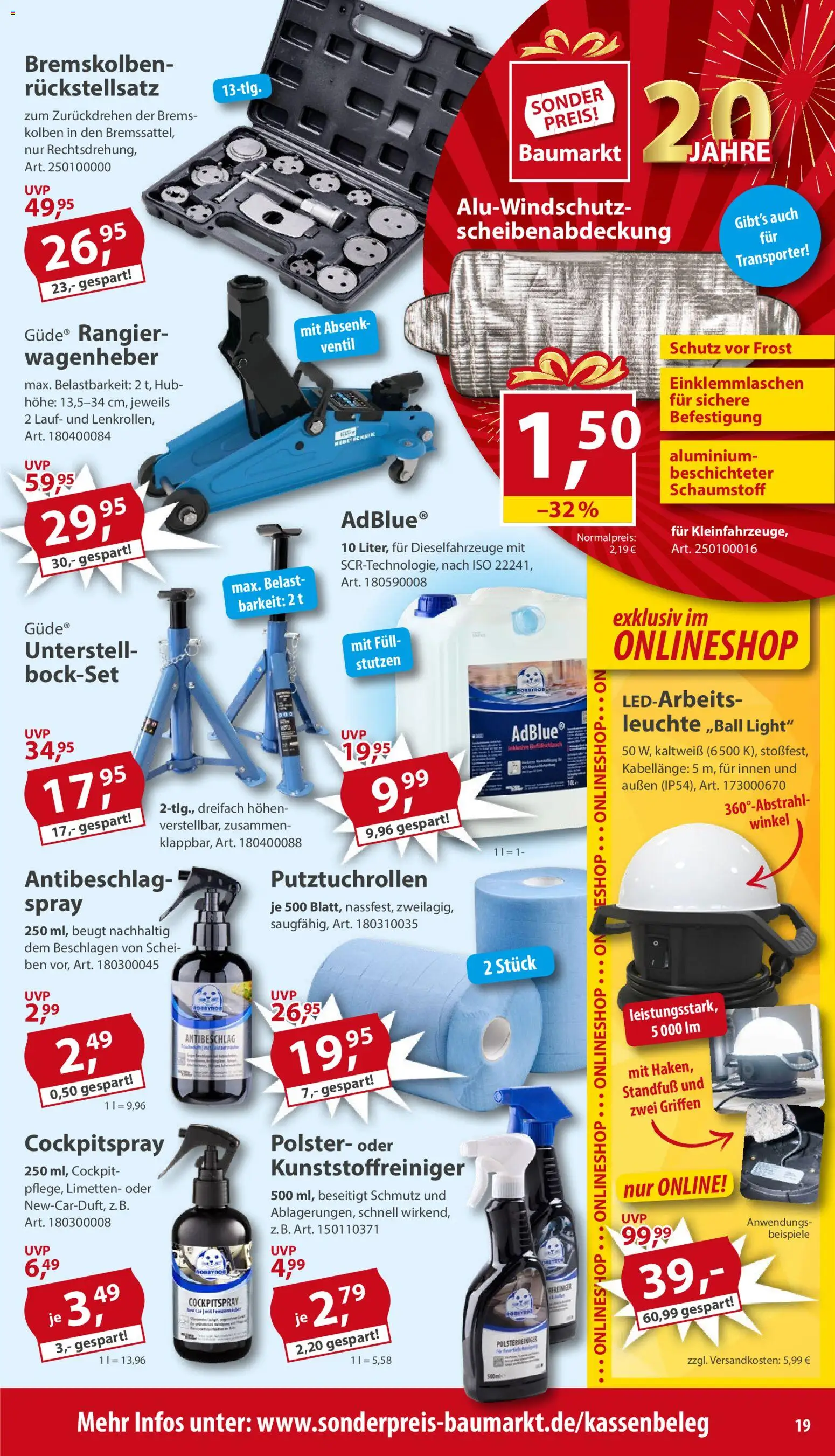 Sonderpreis Baumarkt Prospekt 	 – gültig ab 22.11.2025 | Seite: 19 | Produkte: Limetten