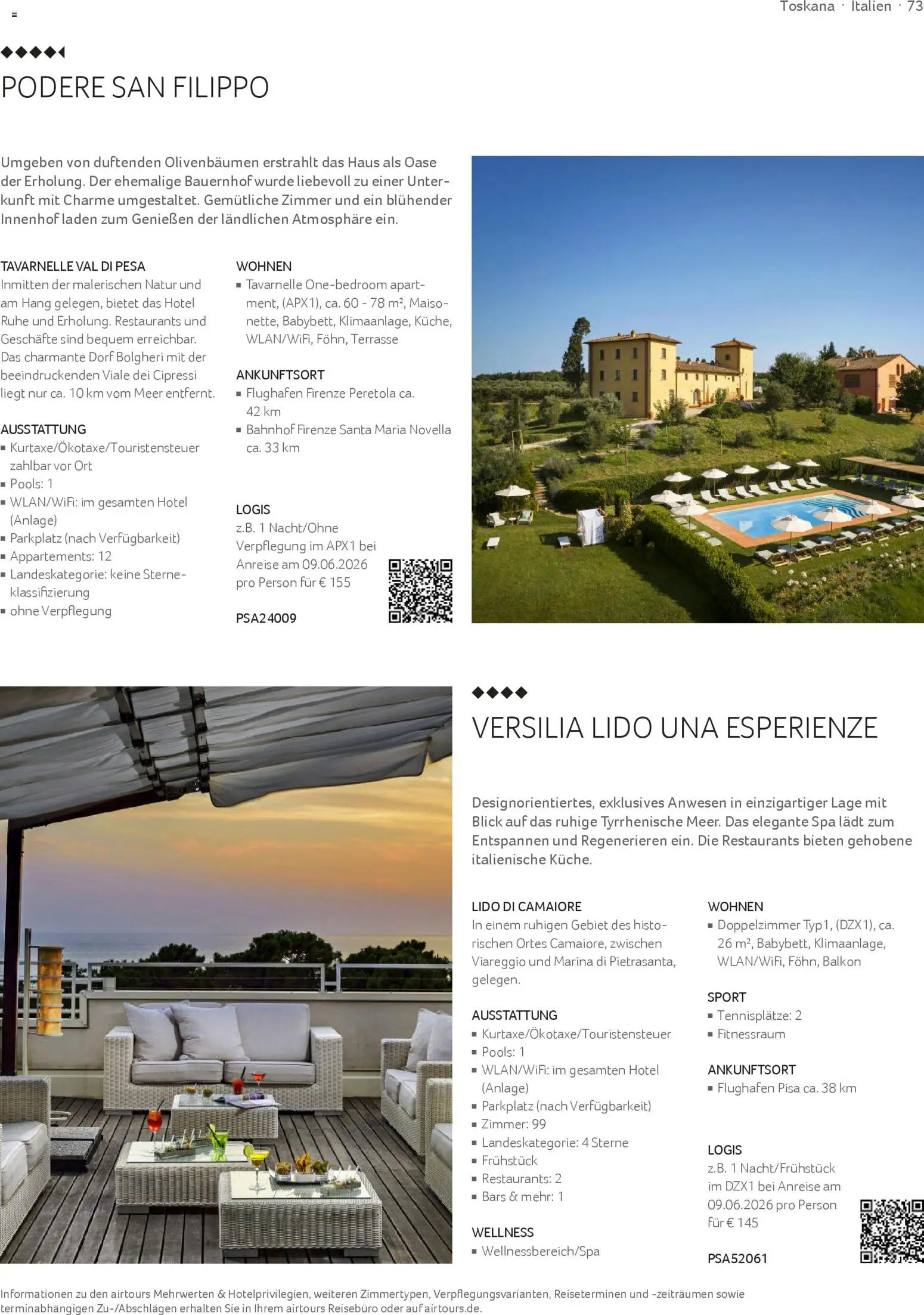 Aida Airtours Erstklassige Europareisen – gültig ab 30.10.2025 | Seite: 73