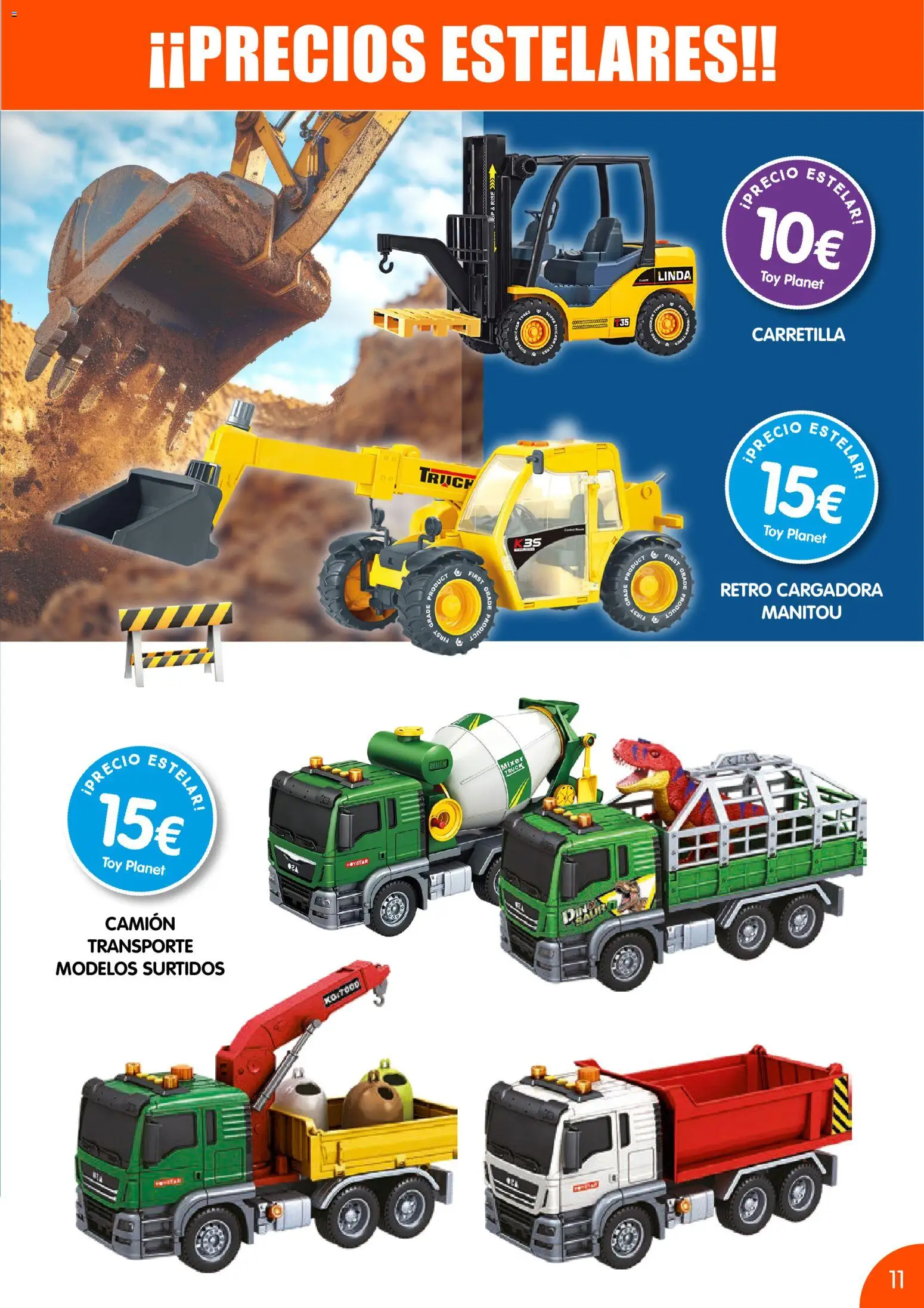 Toy Planet catálogo  Precios Estelares │ válido desde el 02.03.2026 | Página: 11