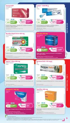 Kulcs Patika akciós újság - amely érvényes a következő dátumtól: 01.04.2026 | Oldal: 3