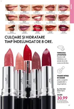 Ofertele Oriflame valabile de la 23.12.2025 | Pagină: 37 | Produse: Machiaj, Ruj, Unt, Cacao