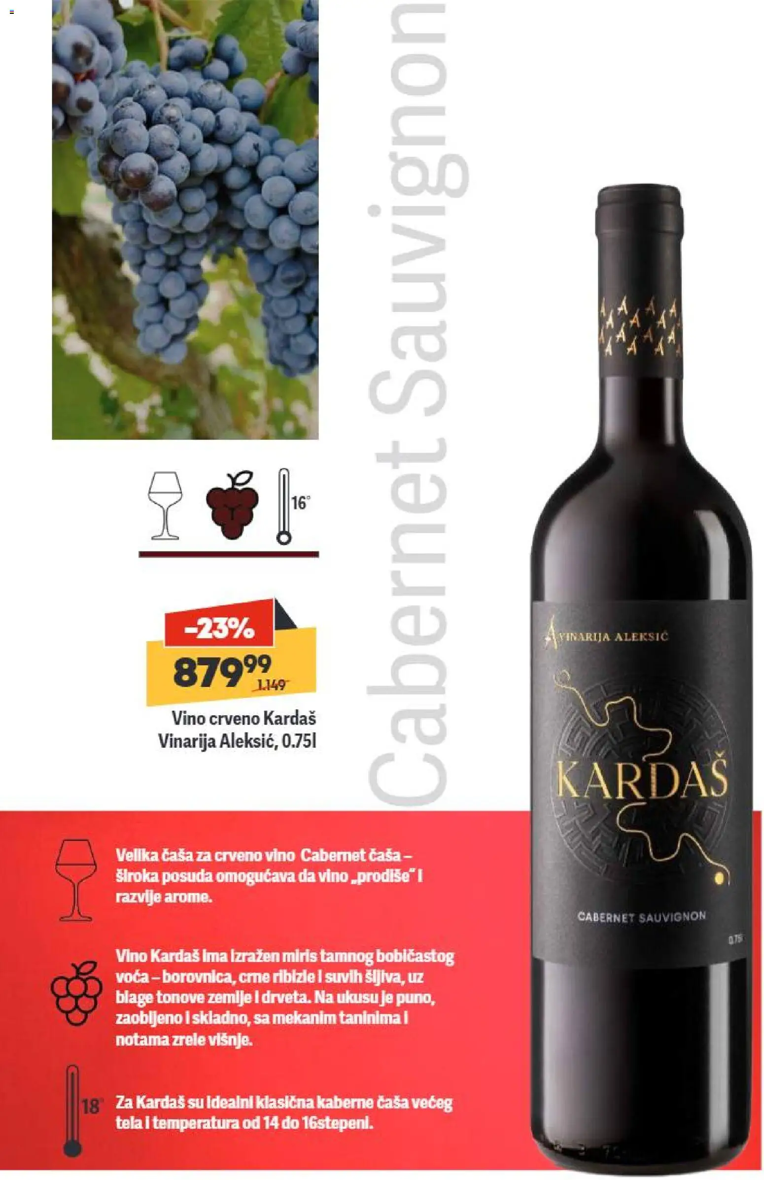 Mega Maxi katalog - važi od 13.11.2025 | Strana: 4 | Proizvode: Miris, Cabernet Sauvignon, Crveno vino, Vino