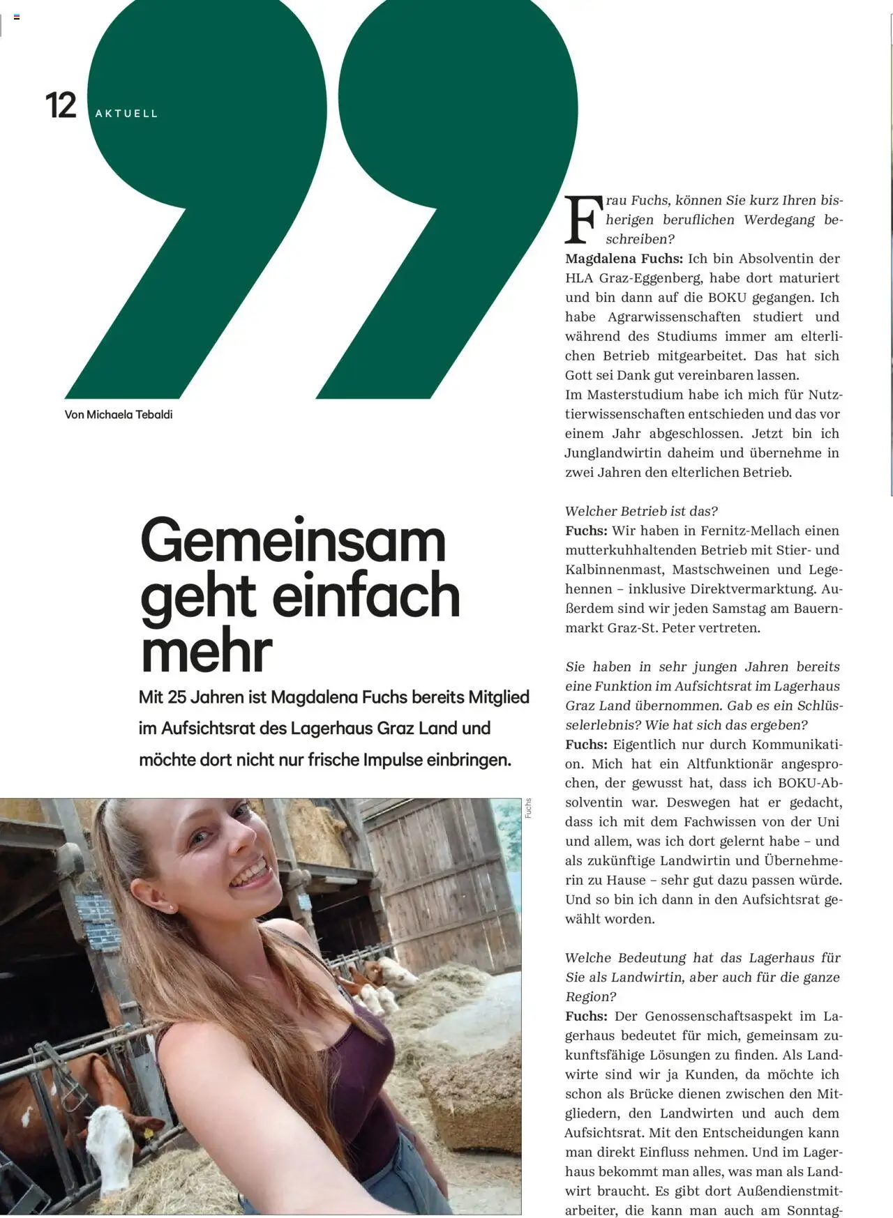 Lagerhaus Unser Land Oktober 2025 gültig ab 01.11.2025 | Seite: 12