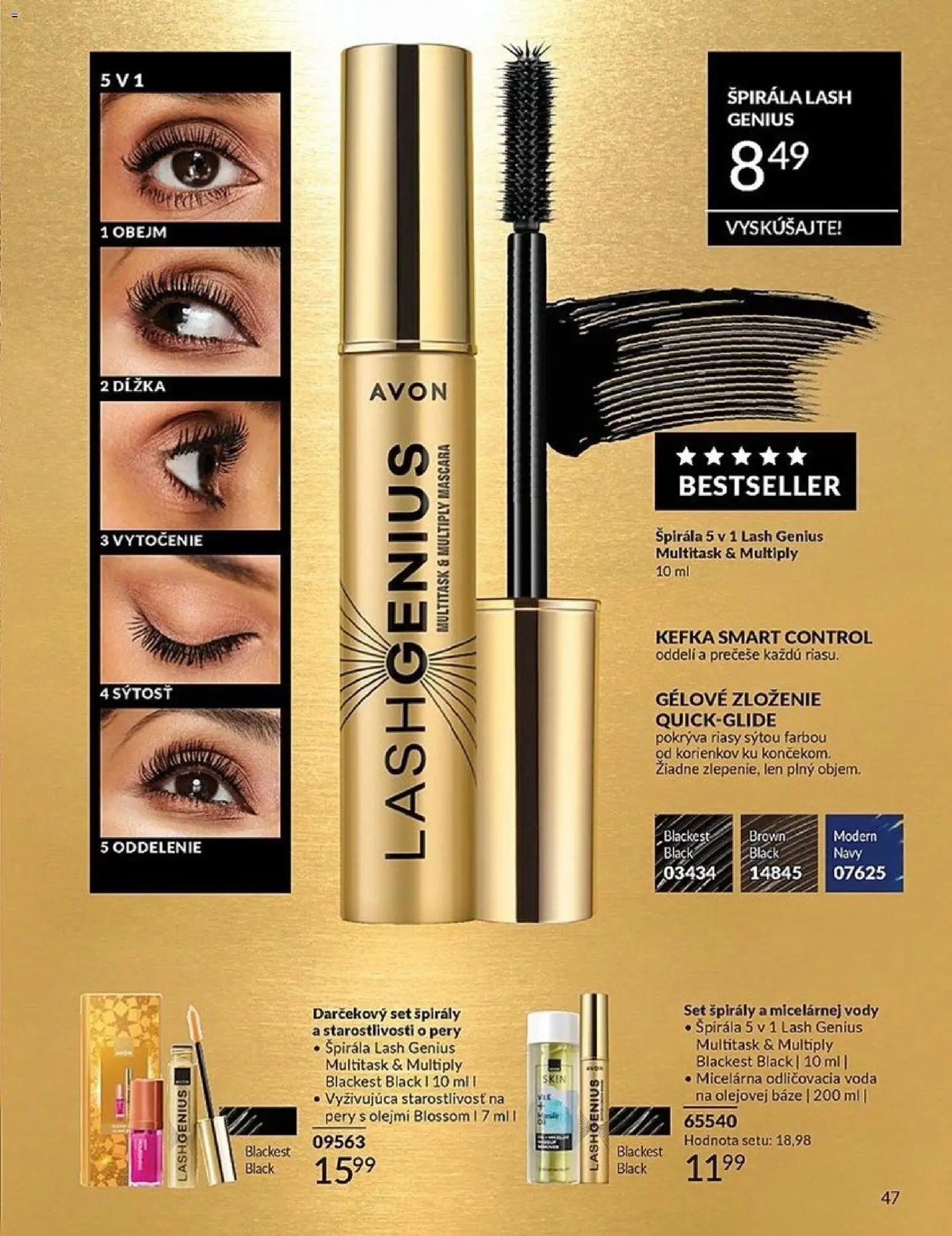 Nové Avon akcie – leták je platný od 01.02.2026 | Strana: 47 | Produkty: Voda