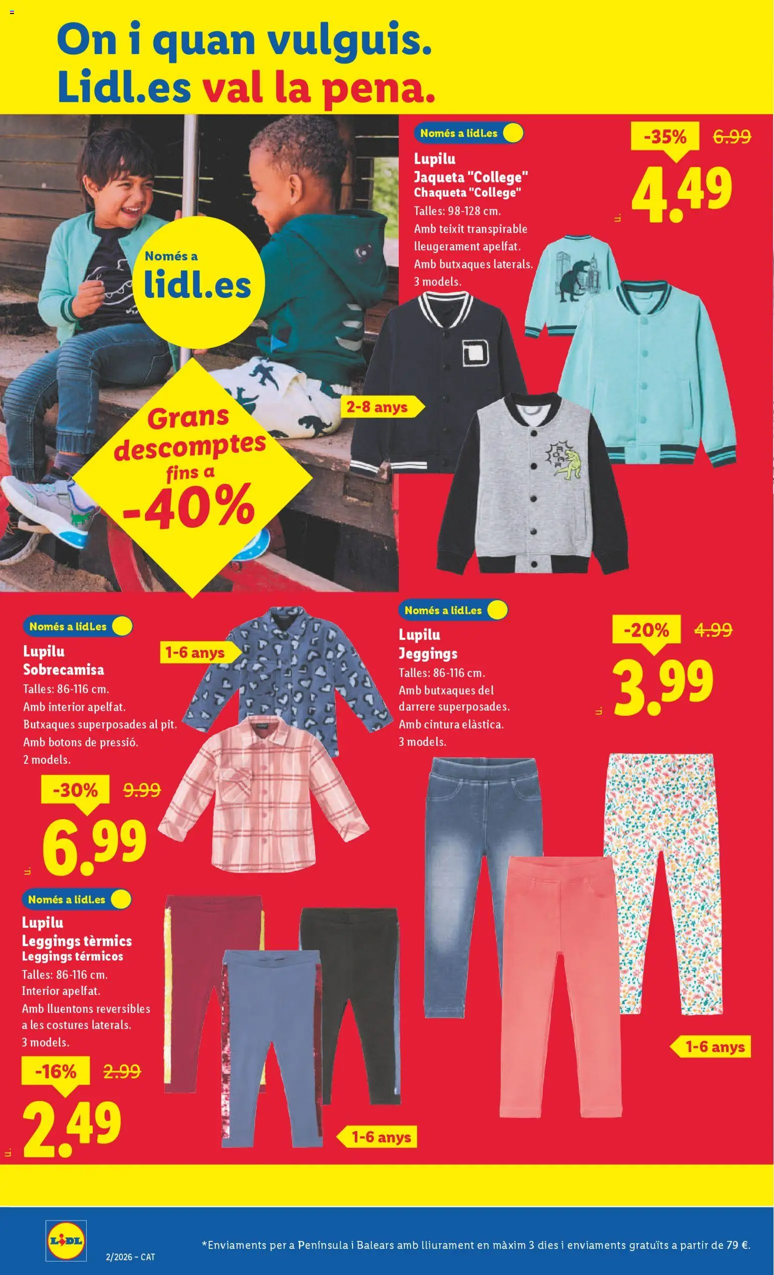 Lidl folleto de bazar │ válido desde el 05.01.2026 | Página: 10 | Productos: Chaqueta, Καστανή ζάχαρη
