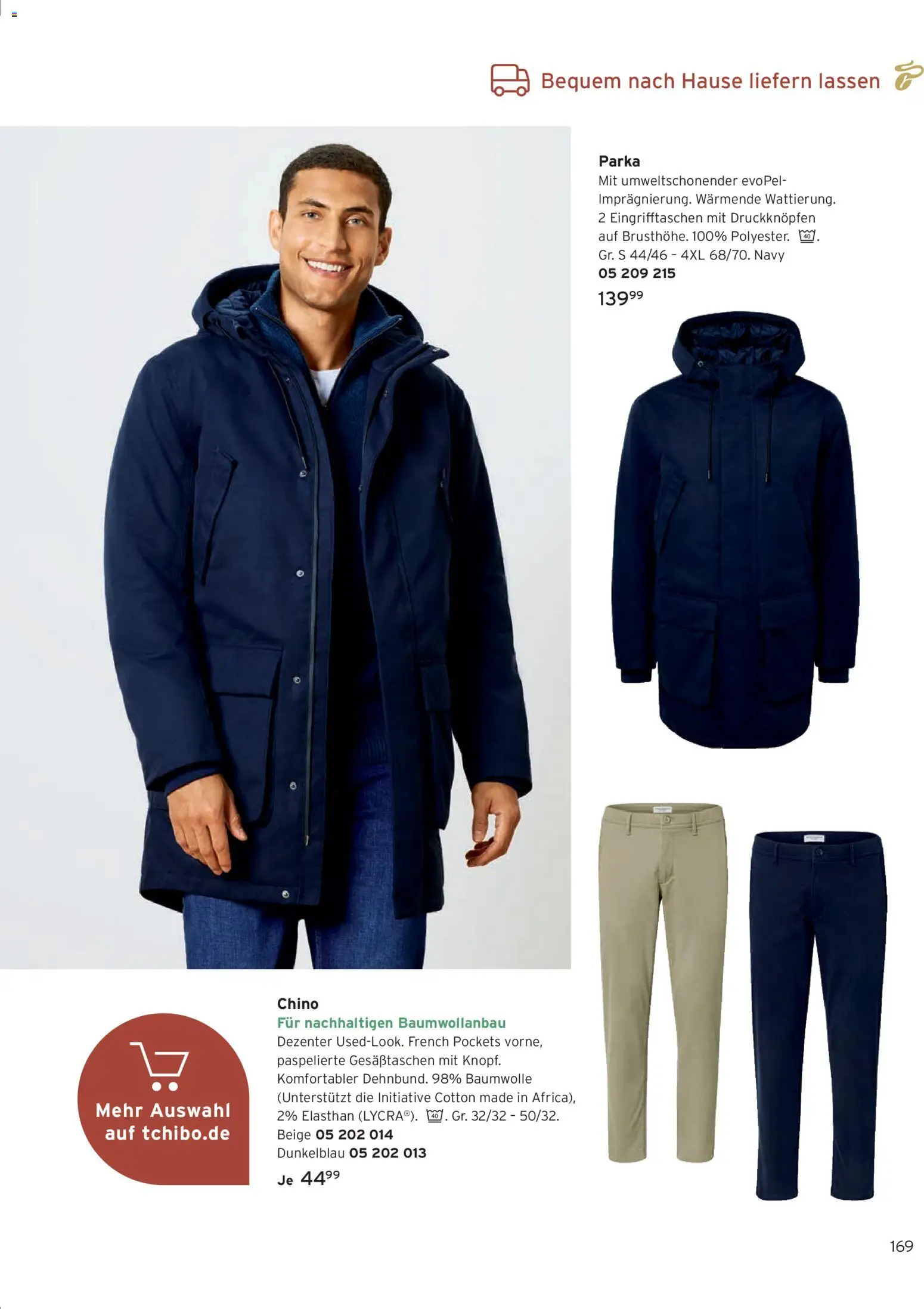 Angebote Tchibo – gültig ab 01.11.2025 | Seite: 169 | Produkte: Parka