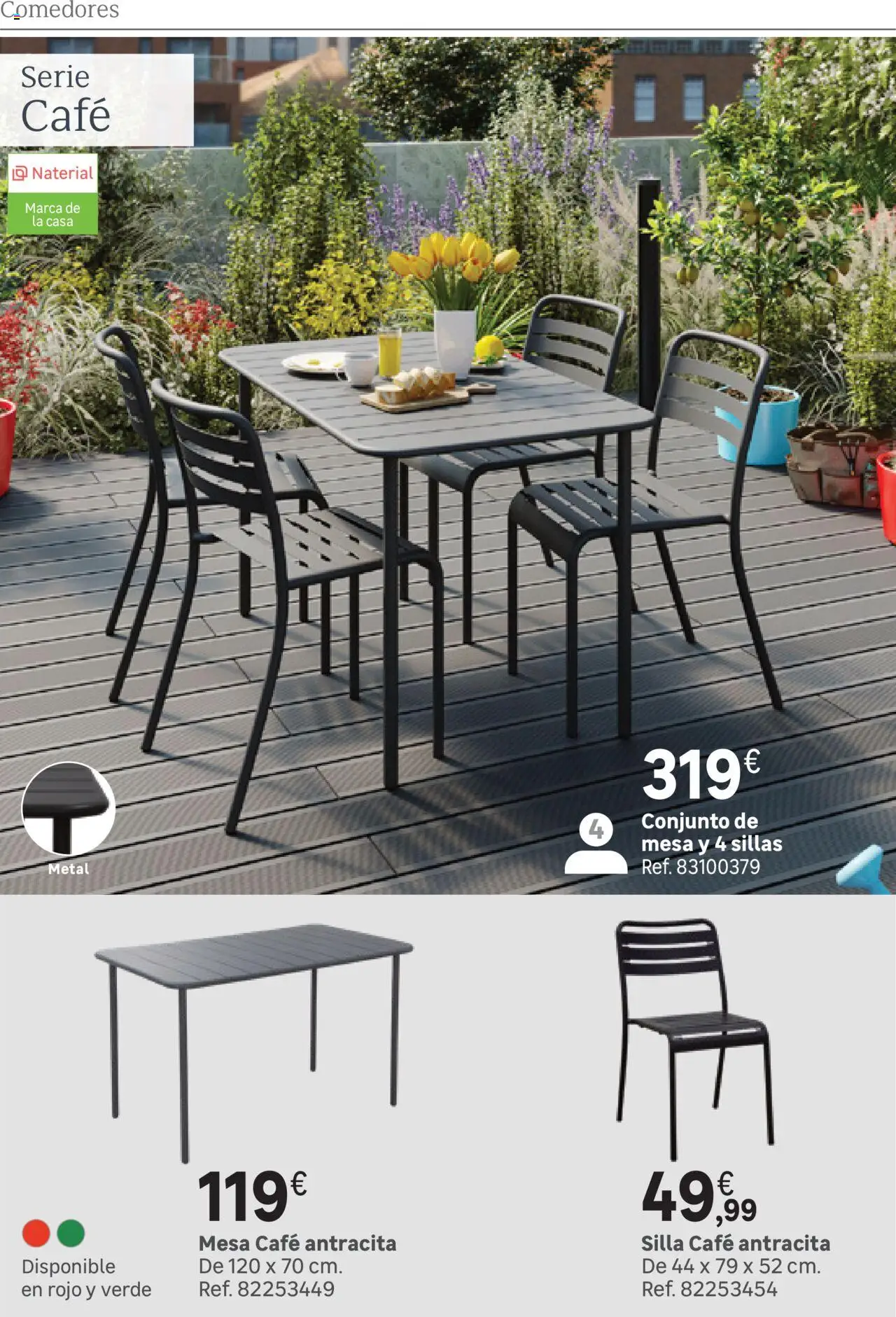 Leroy Merlin catálogo │ válido desde el 25.03.2025 | Página: 28 | Productos: Café, Mesa, Silla