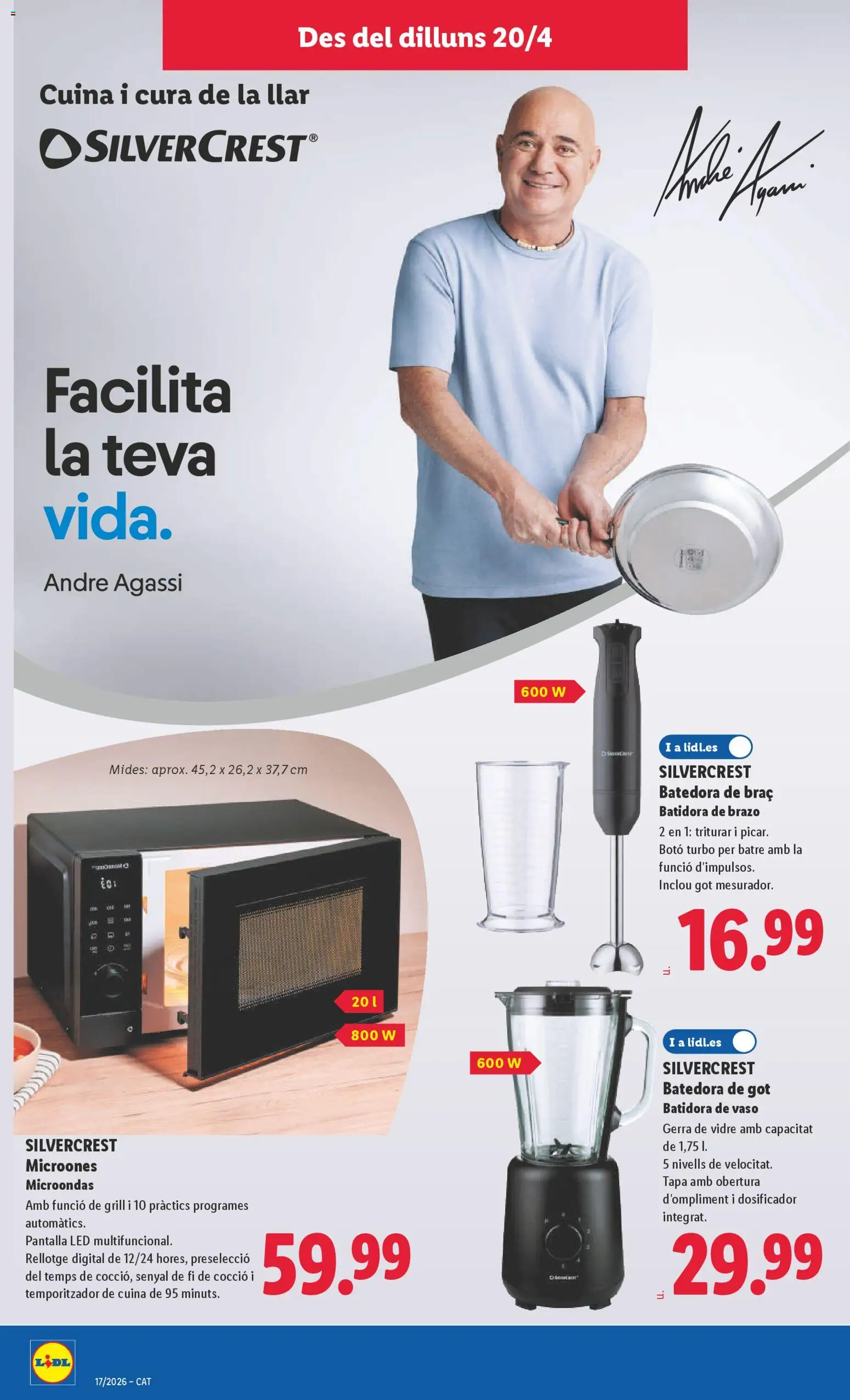 Lidl folleto de bazar │ válido desde el 20.04.2026 | Página: 14 | Productos: Batidora
