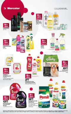 Mercator katalog akcije – veljaven od 07.02.2026 | Stran: 4 | Izdelki: Hrana za pse, Detergent