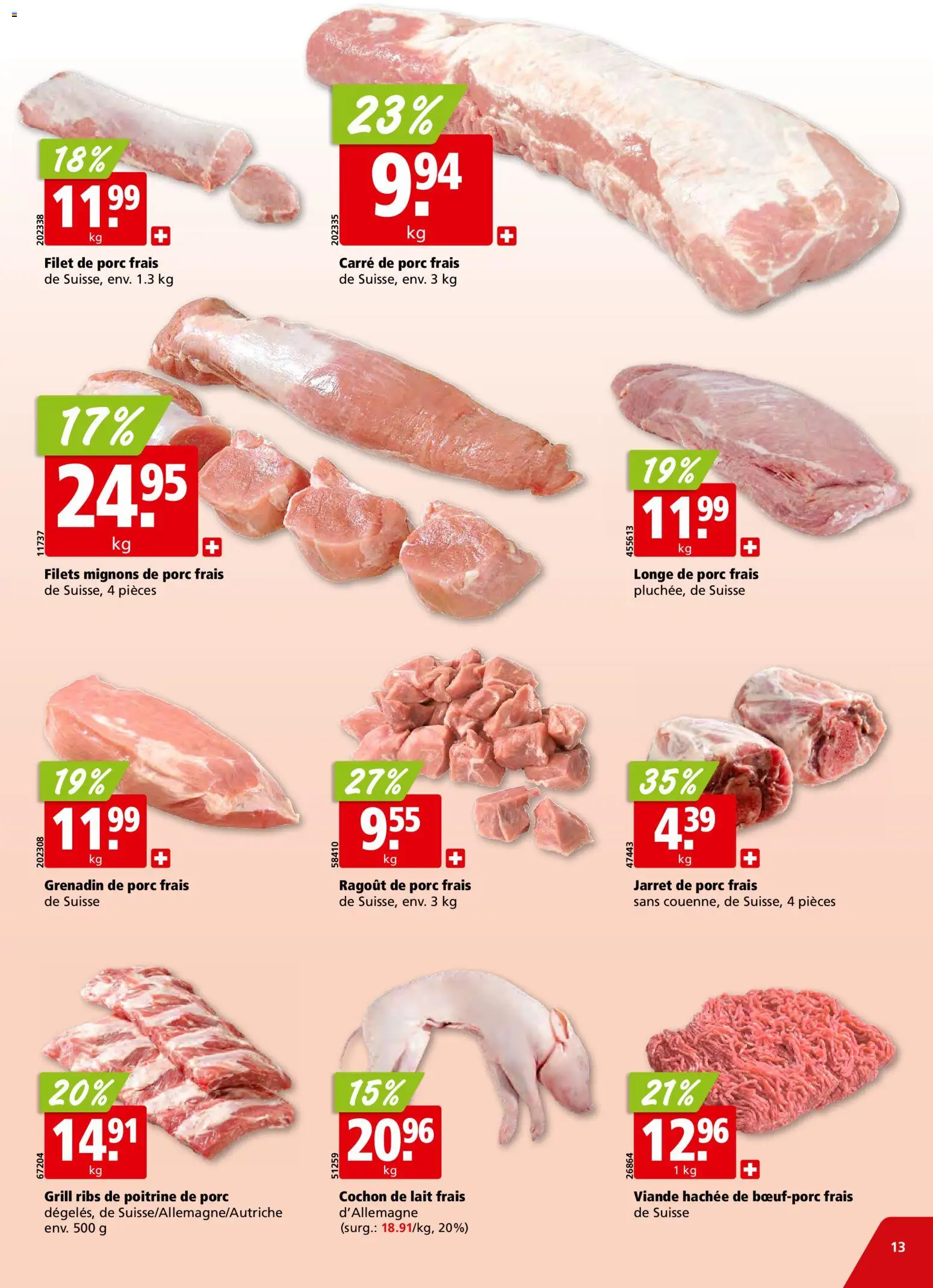 Aligro Aktionen Chavannes, Matran, Genève, Sion – gültig ab 15.12.2025 | Seite: 13 | Produkte: Grill